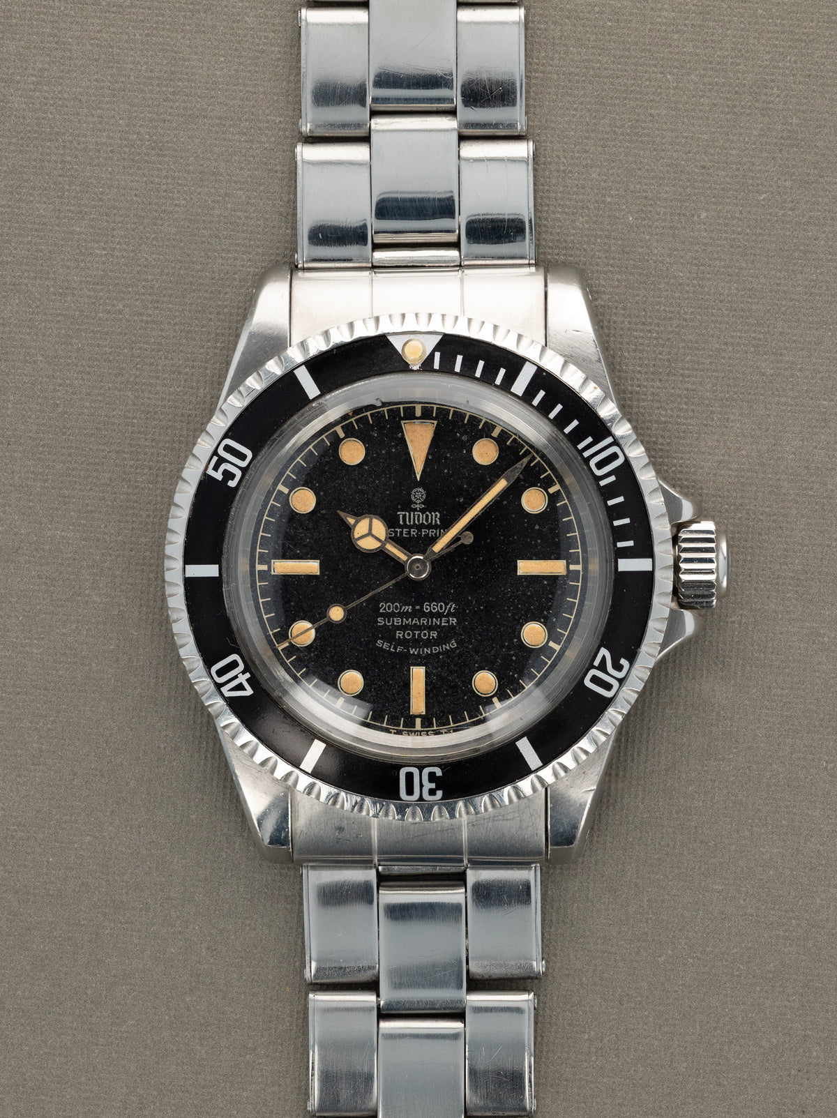 Tudor Submariner Ref. 7928 - Gilt Dial Unpolished