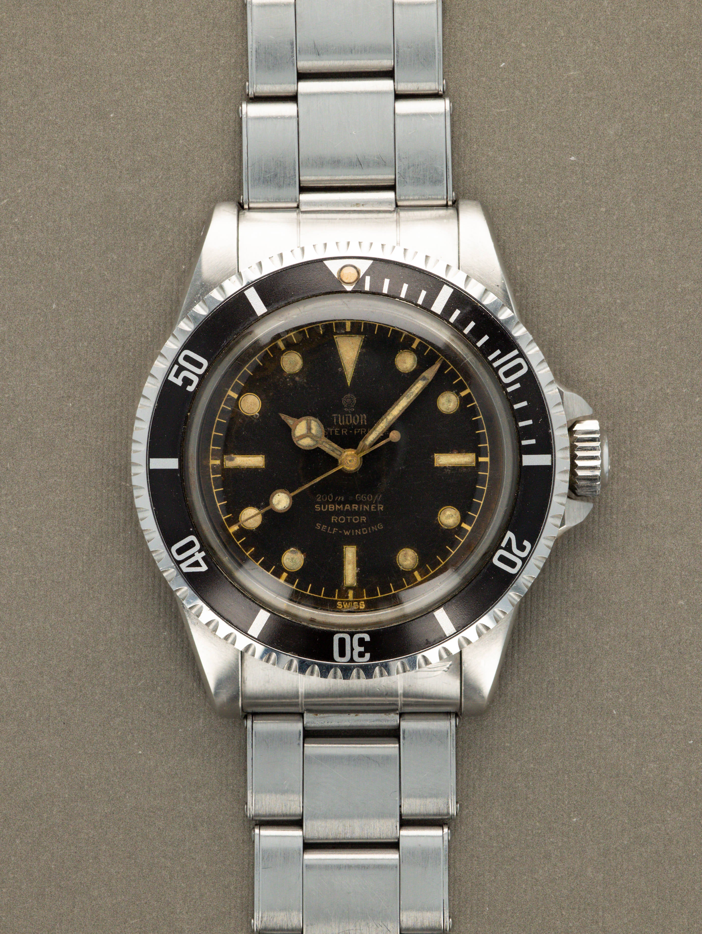 Tudor Submariner Ref. 7928 'Eagle Beak' - Gilt Dial Unpolished