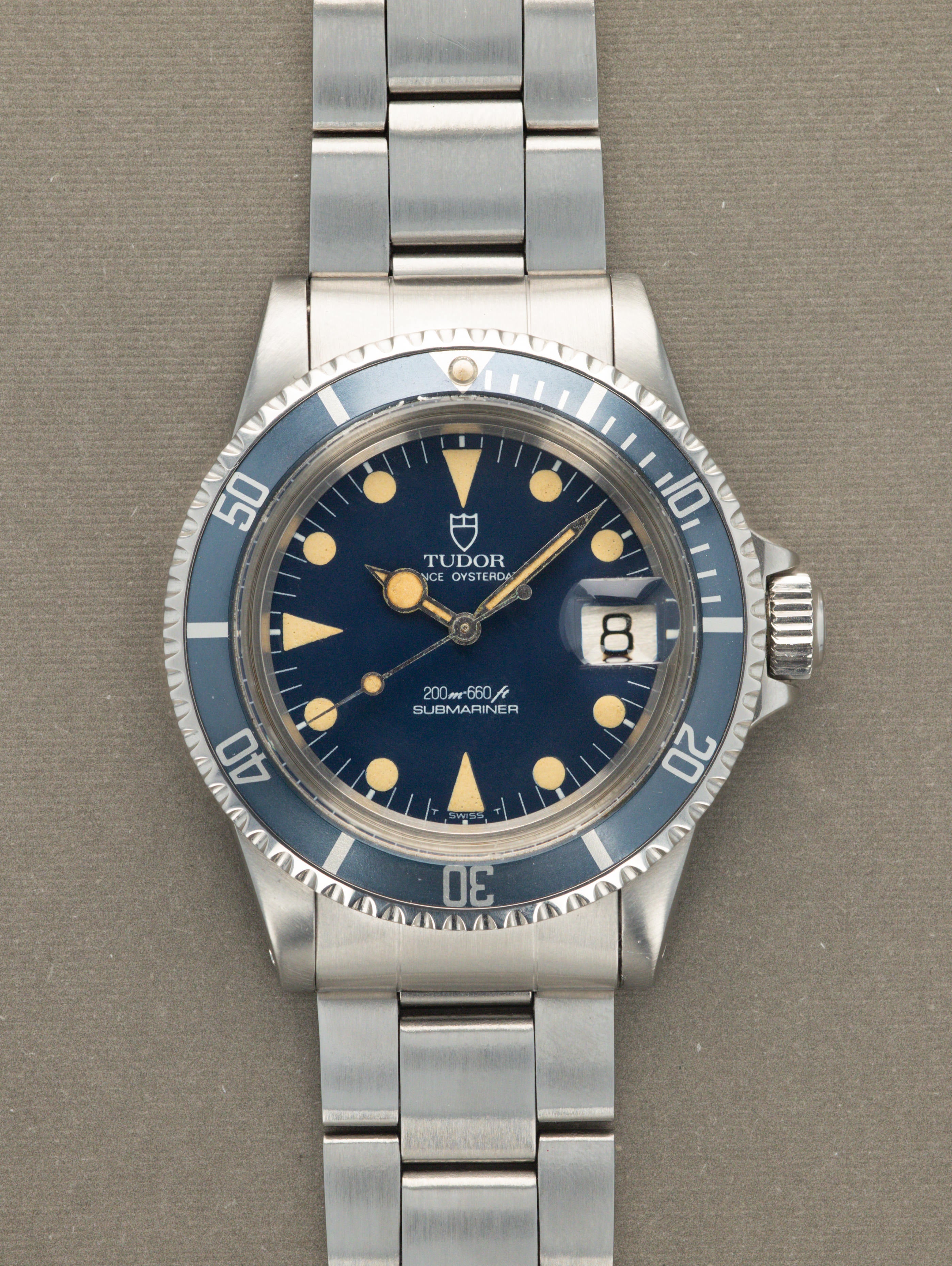 Tudor Submariner Date Ref. 76100 'Lollipop' - Blue Dial Full Set