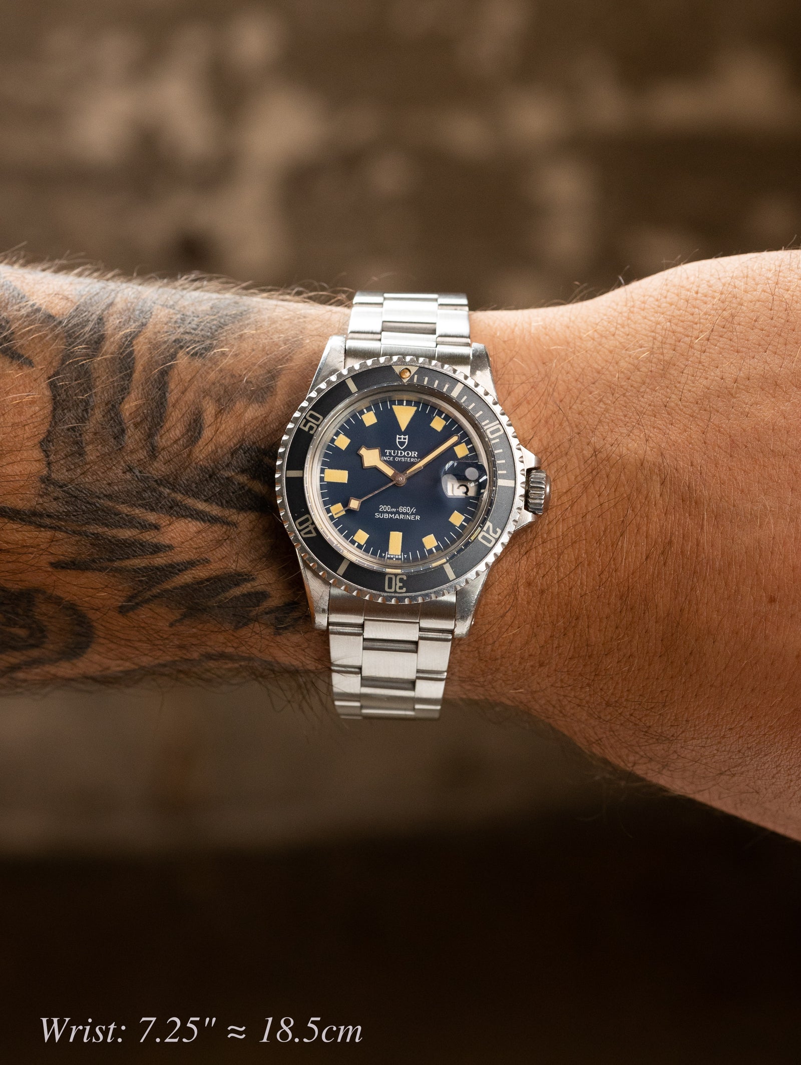 Tudor Submariner Ref. 94110 - Blue 'Snowflake' Unpolished