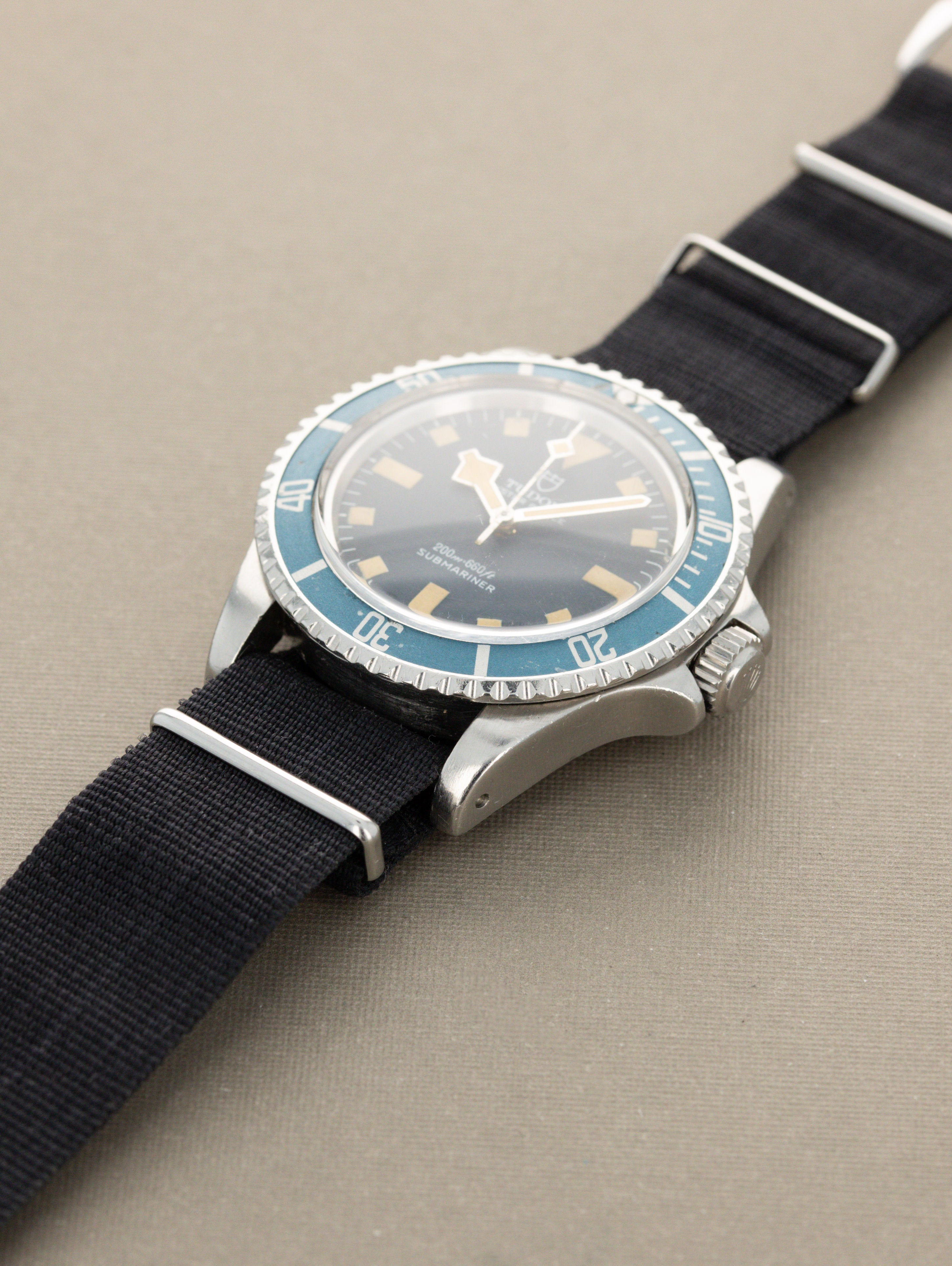 Tudor Submariner Ref. 94010 - Marine Nationale 'MN' Blue 'Snowflake' Military Issued