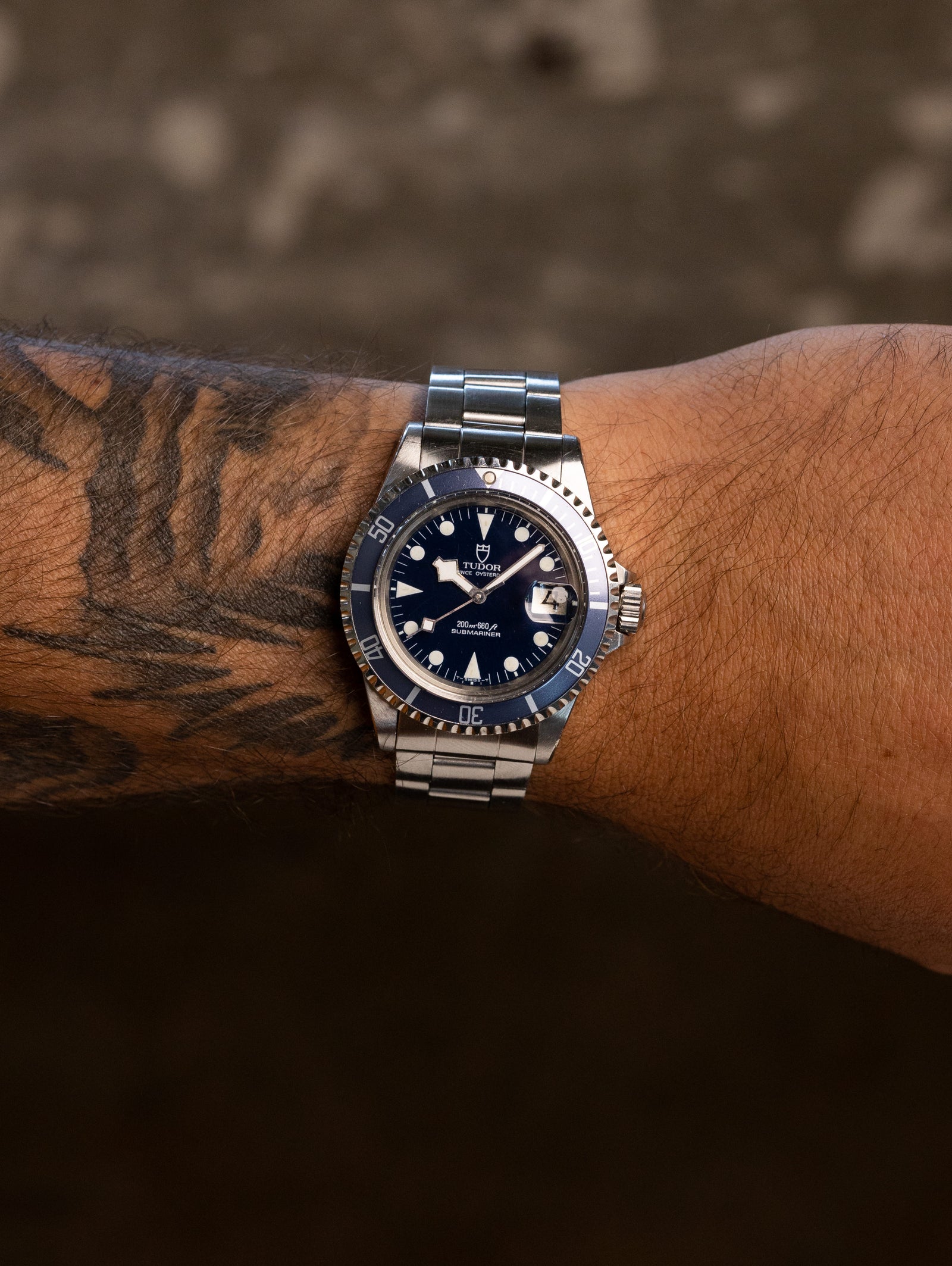 Tudor Submariner Date Ref. 76100 'Transitional' - Blue 'Dots & Daggers' Dial