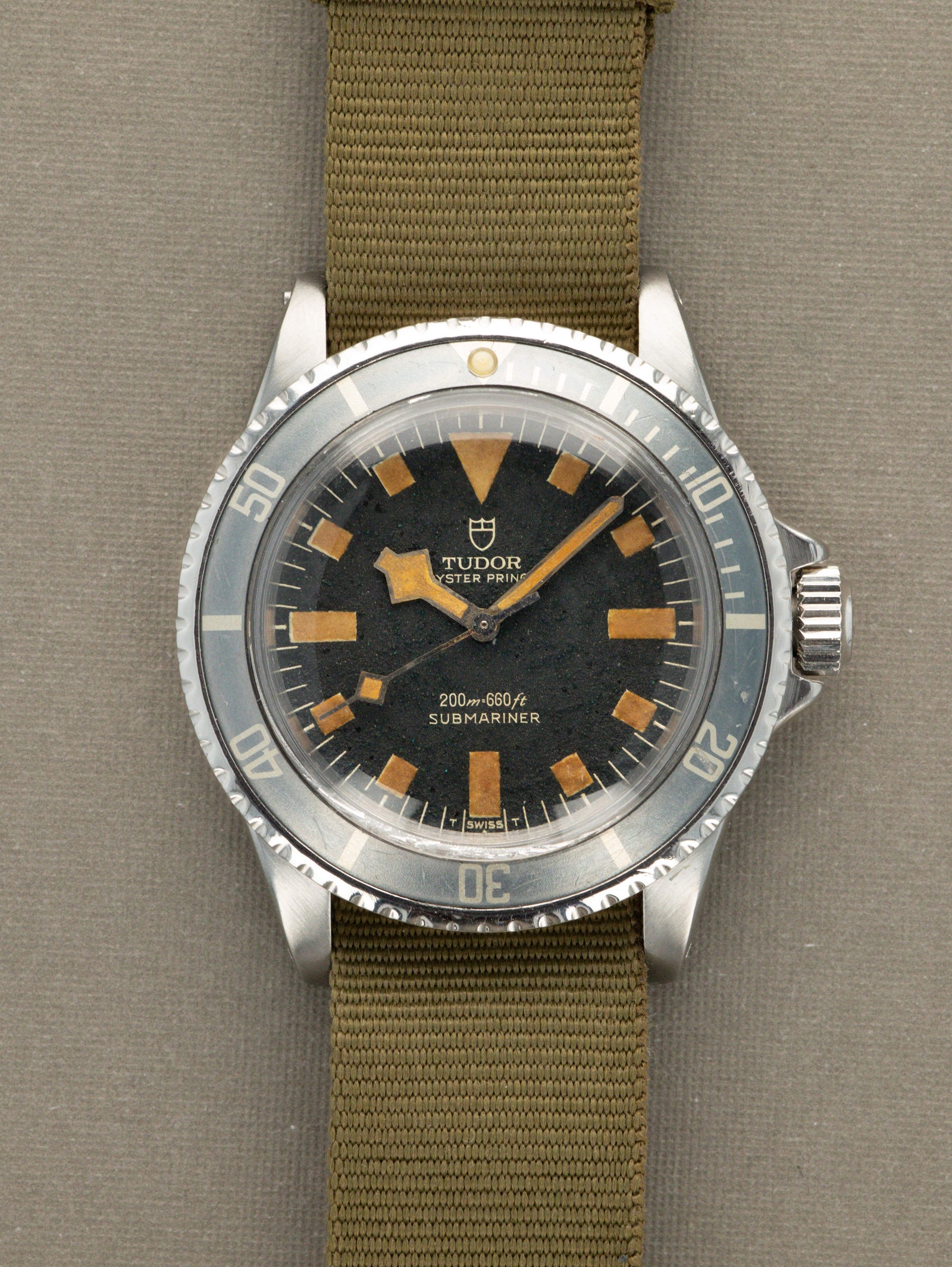 Tudor Submariner Ref. 7016/0 - Marine Nationale 'MN' Blue 'Snowflake' Military Issued