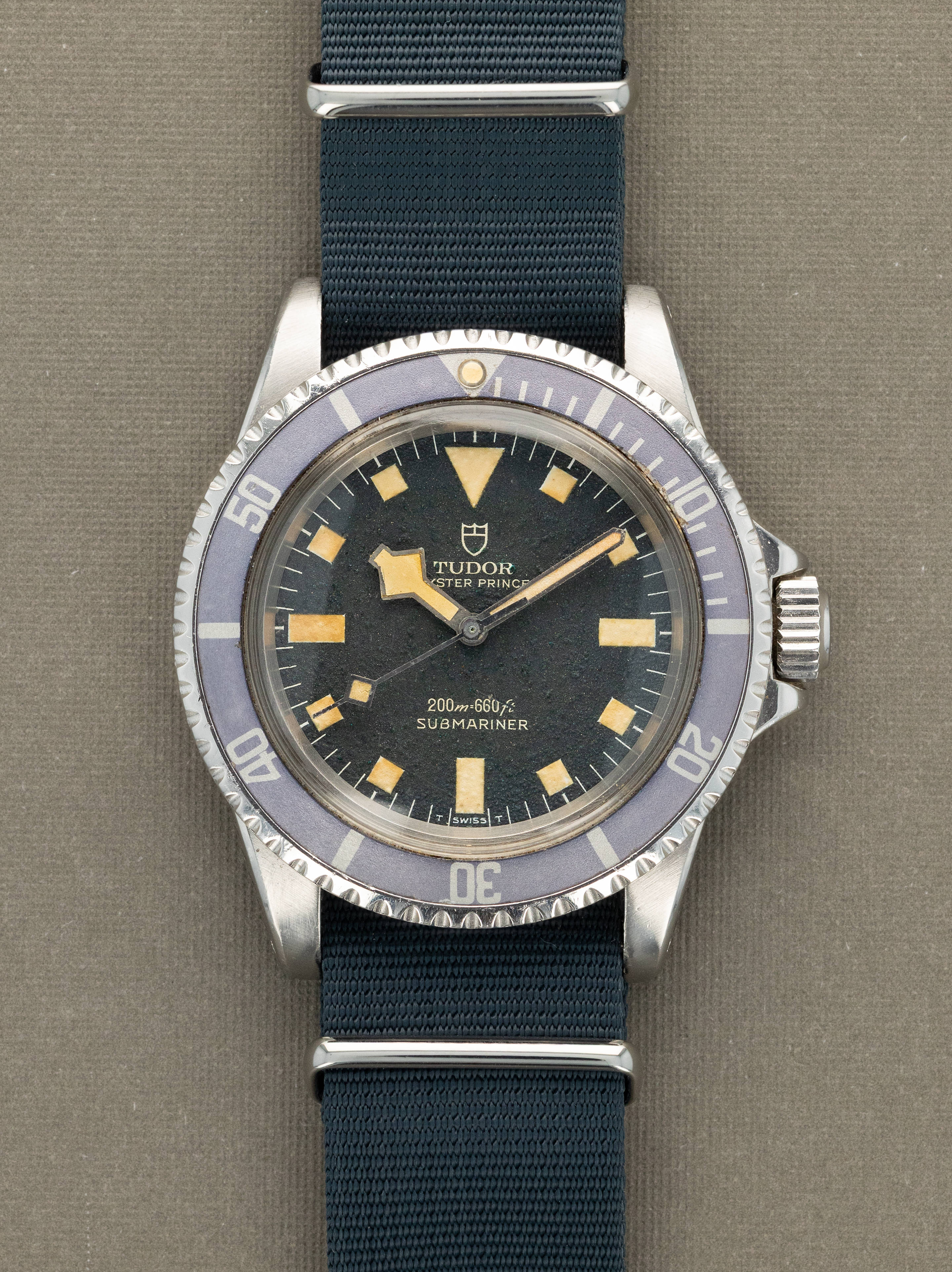 Tudor Submariner Ref. 7016/0 - Marine Nationale 'MN' Blue 'Snowflake' Military Issued
