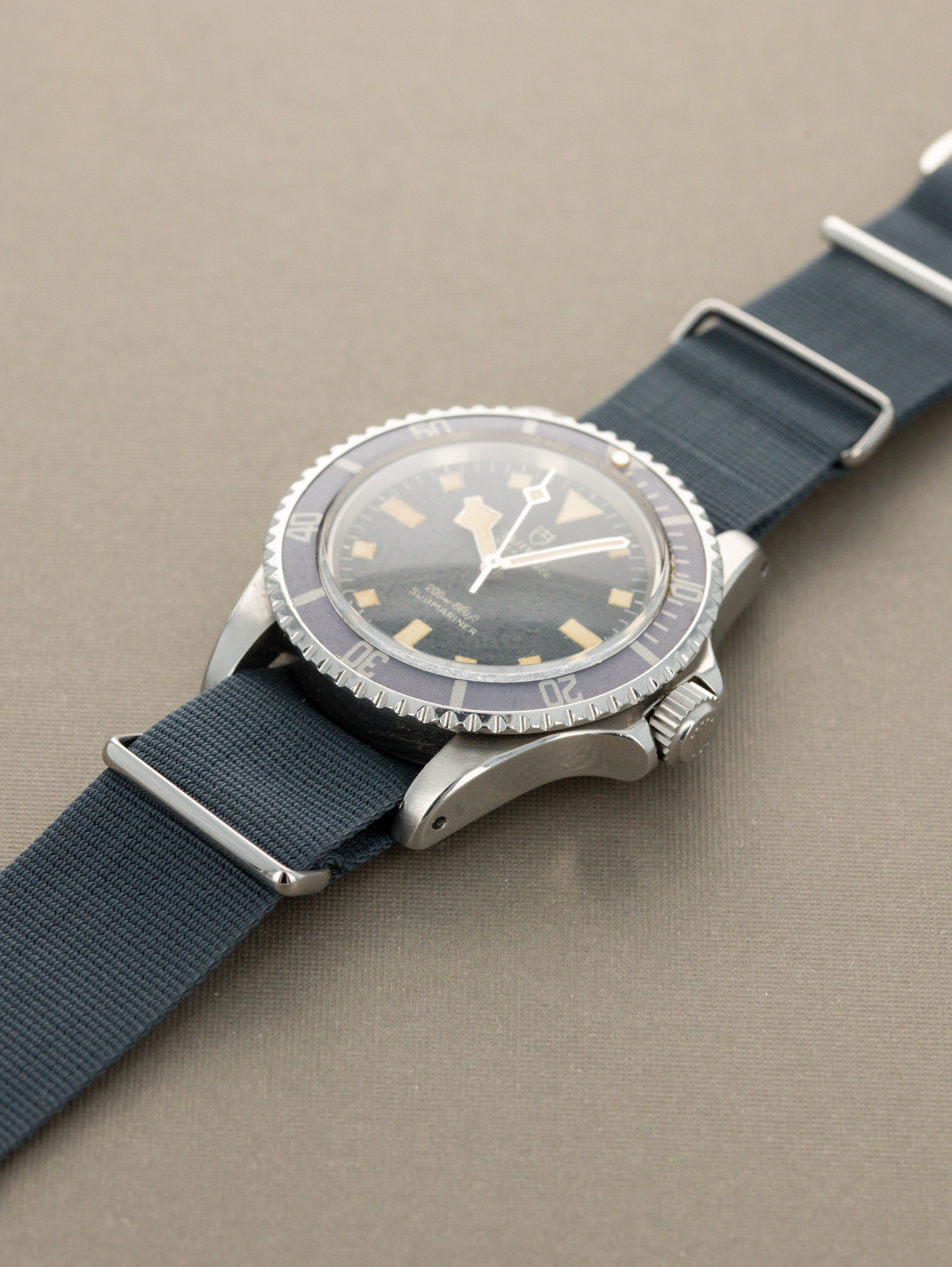Tudor Submariner Ref. 7016/0 - Marine Nationale 'MN' Blue 'Snowflake' Military Issued