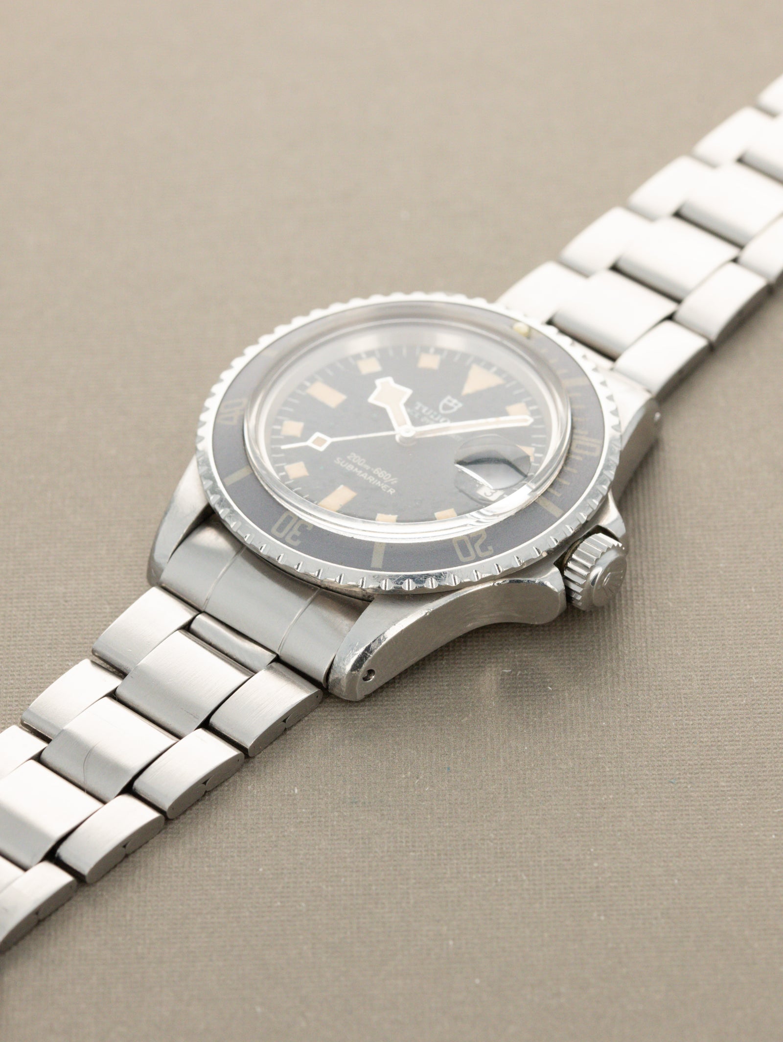 Tudor Submariner Ref. 9411/0 - Blue 'Snowflake' Patina Dial Unpolished