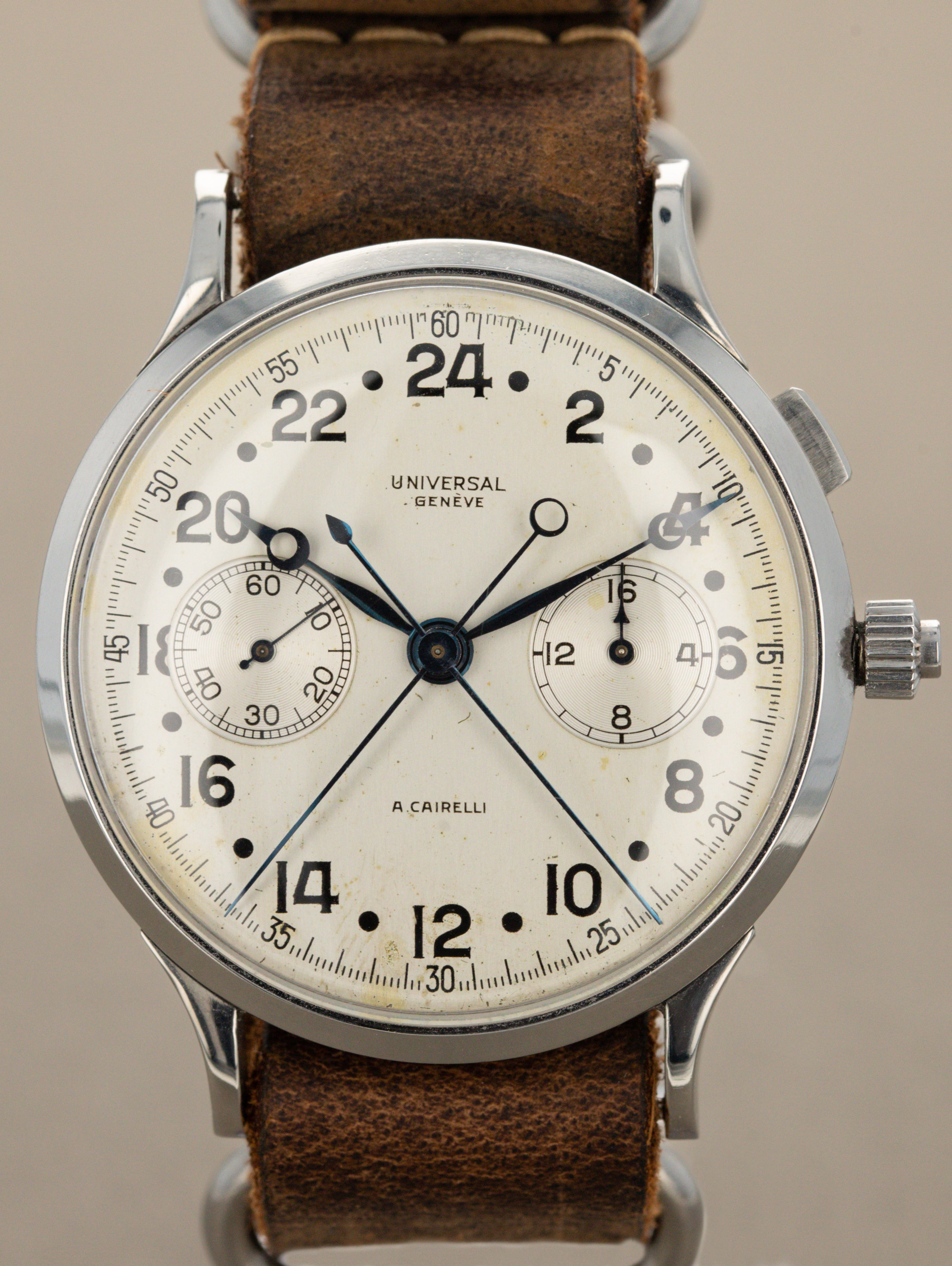 Universal Genève HA-1 Ref. 22560 - 'A. Cairelli' Split-Seconds Monopusher Chronograph