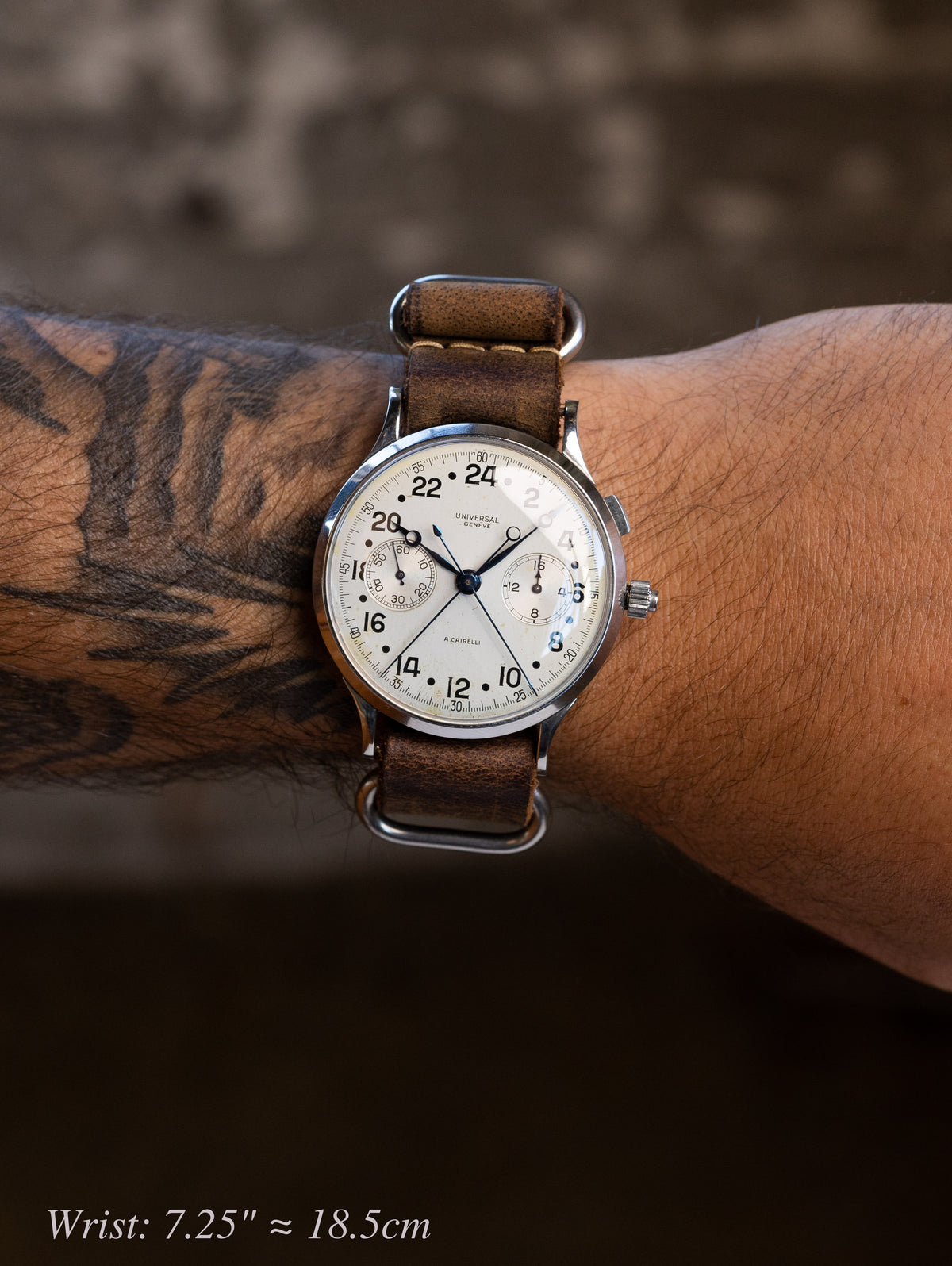 Universal Genève HA-1 Ref. 22560 - 'A. Cairelli' Split-Seconds Monopusher Chronograph