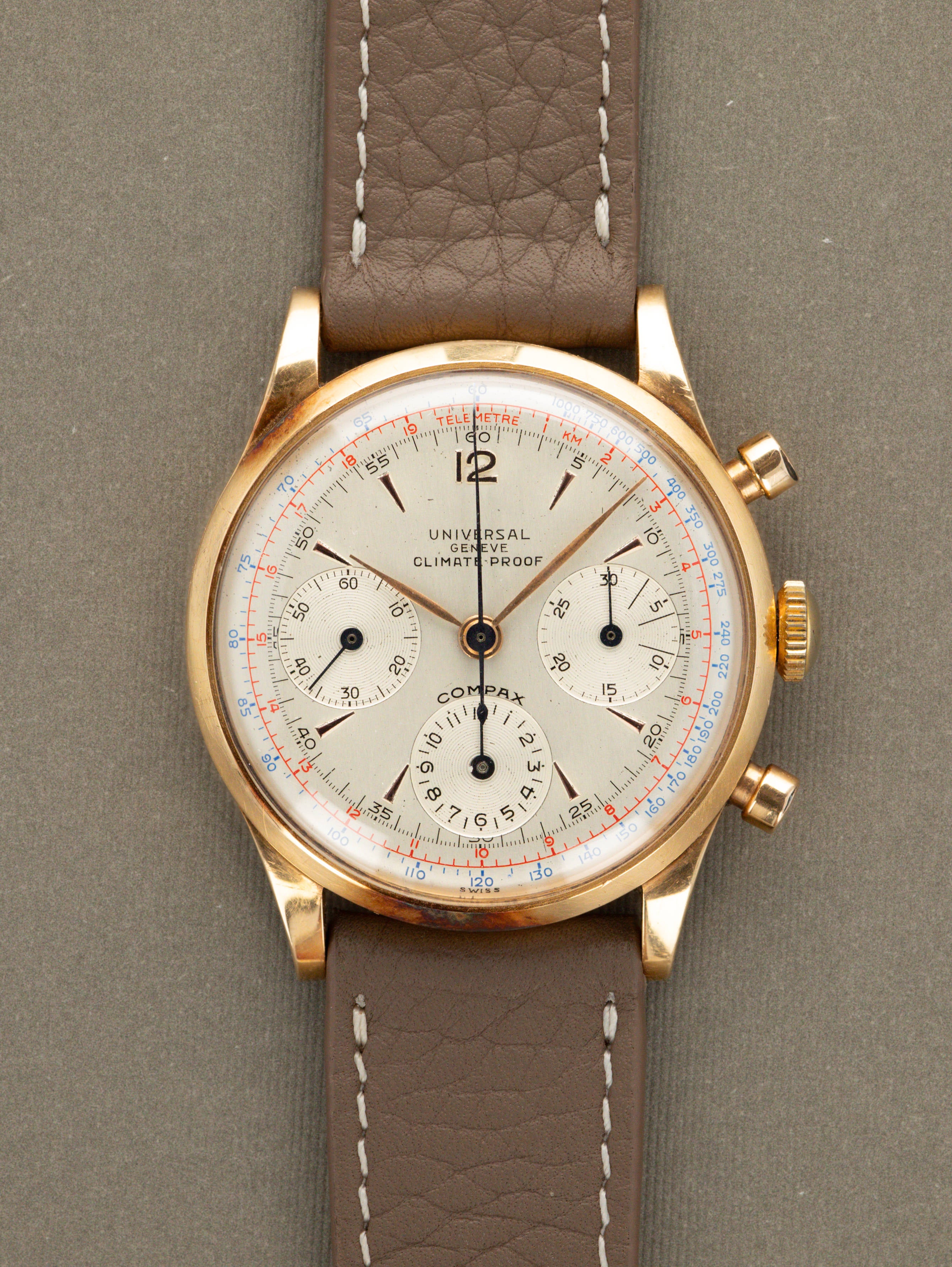 Universal Genève Compax Ref. 124113 - 'Climate Proof'