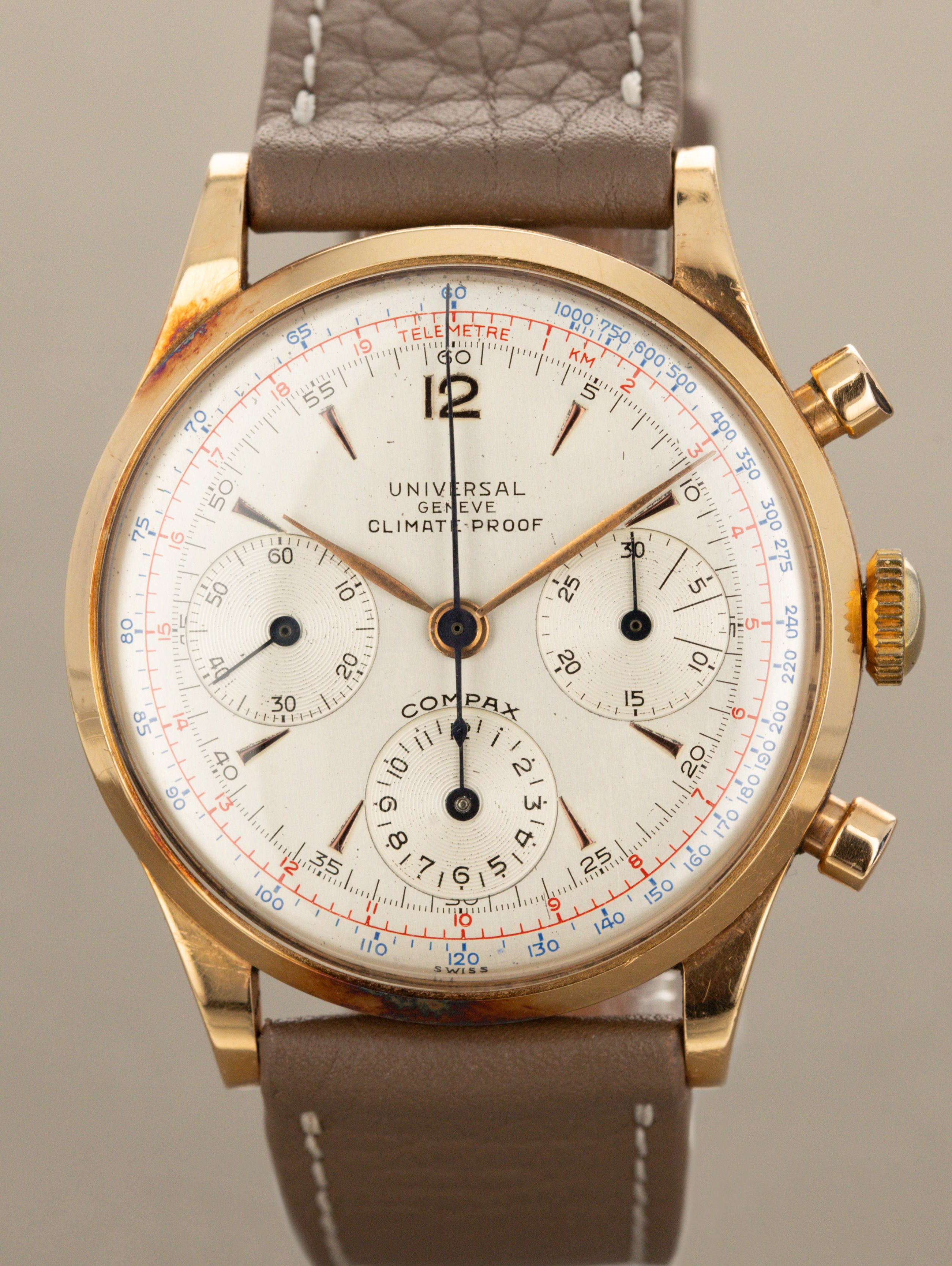 Universal Genève Compax Ref. 124113 - 'Climate Proof'