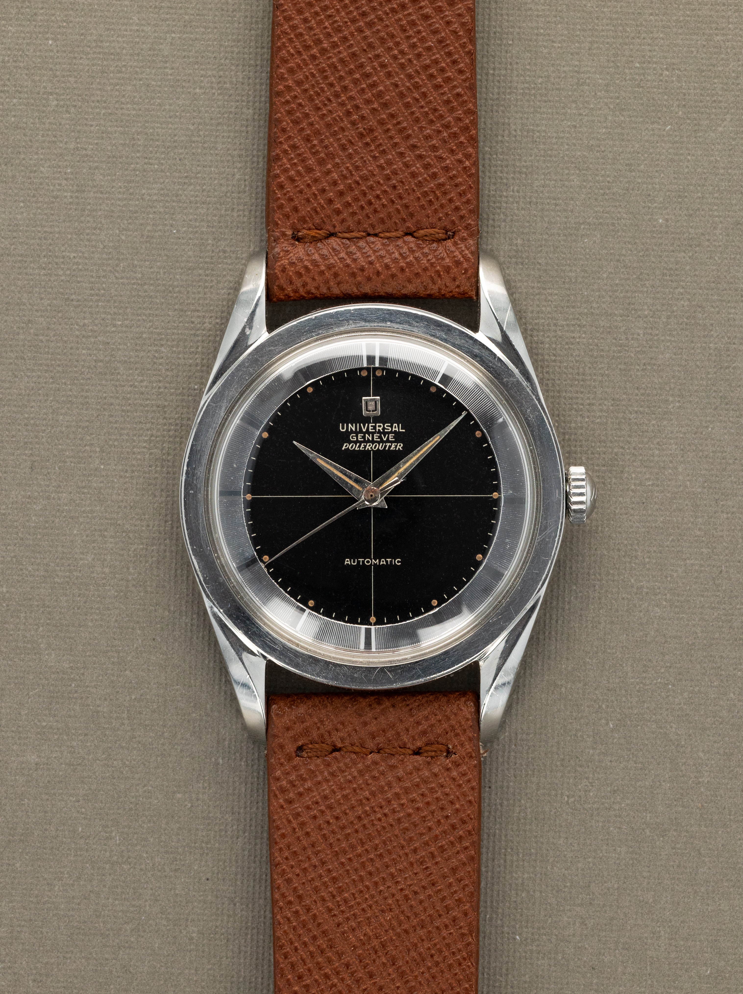 Universal Genève Polerouter Ref. H 20217-4 - Gilt 'Crosshair' Dial Unpolished