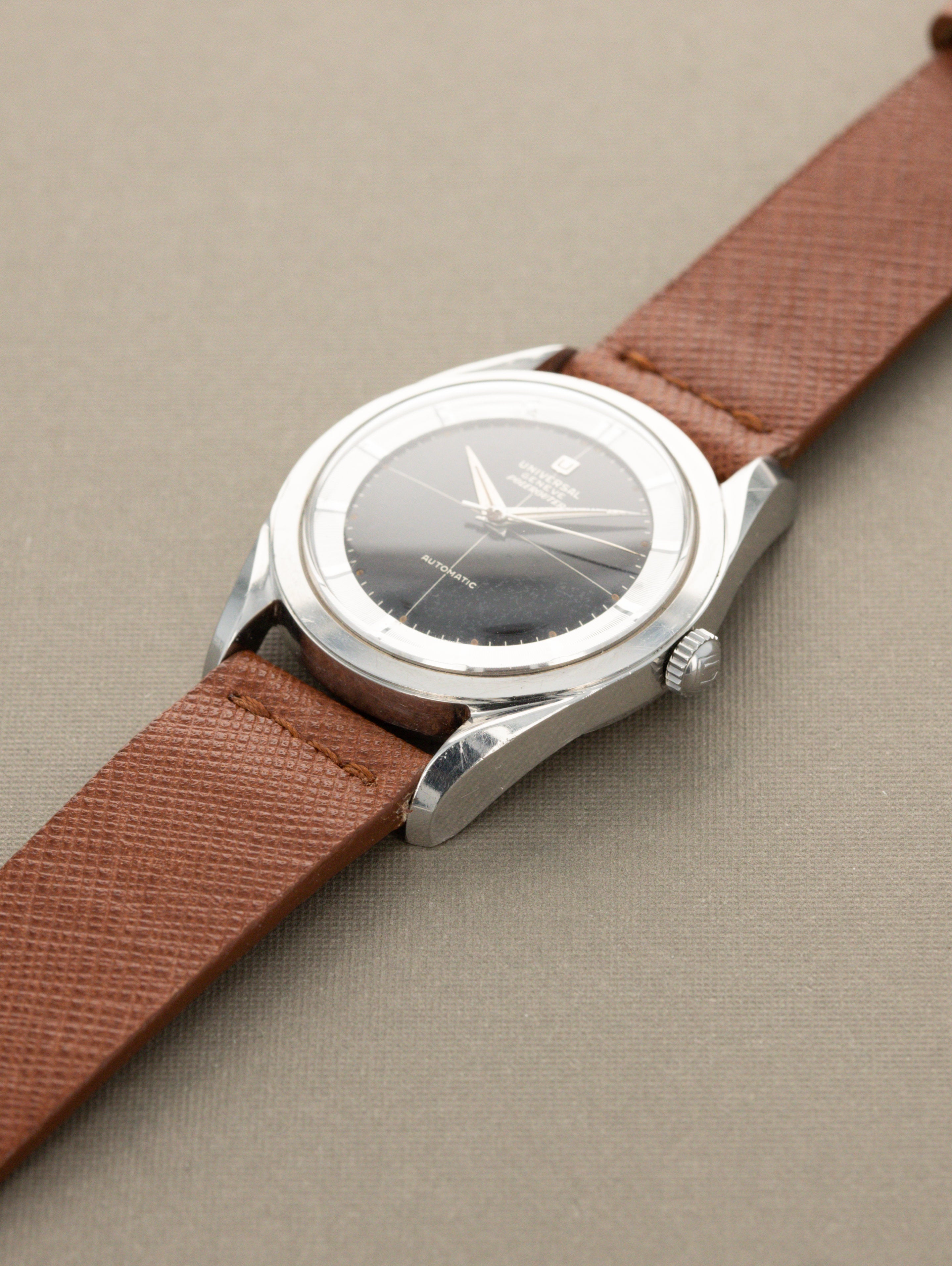 Universal Genève Polerouter Ref. H 20217-4 - Gilt 'Crosshair' Dial Unpolished