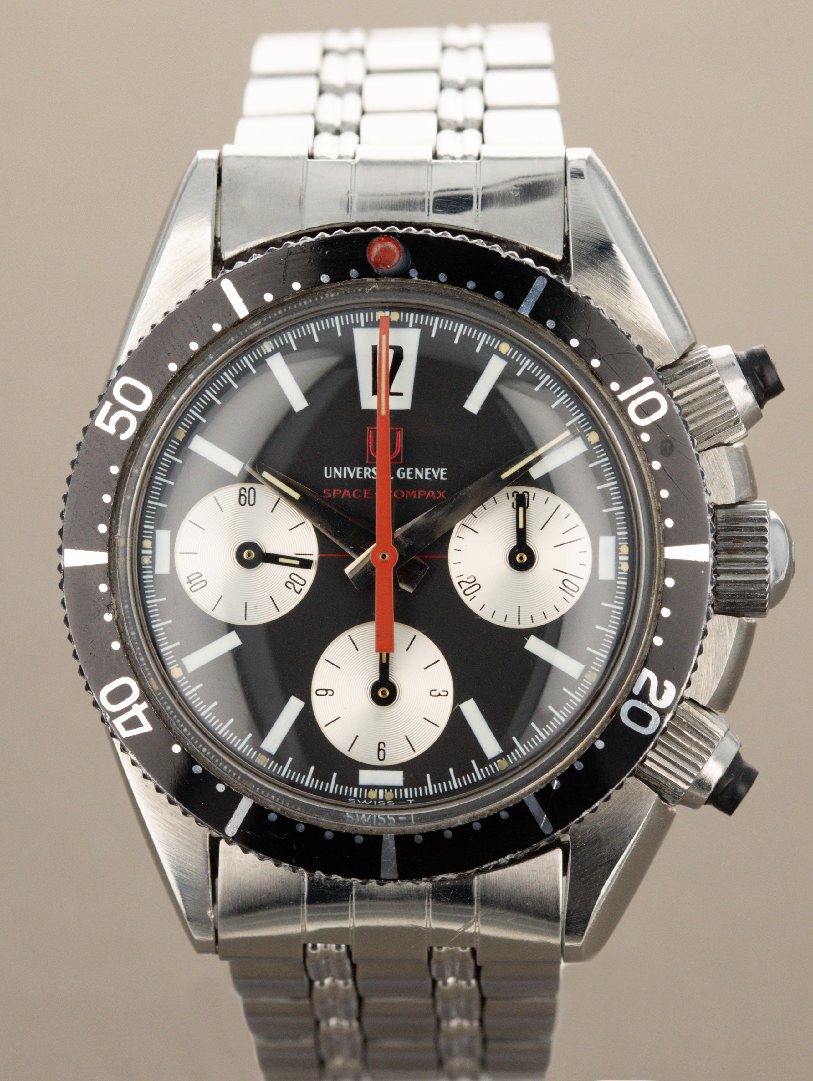 Universal Genève Space-Compax Ref. 885104/01 - 'Mk1' Reverse-Panda Dial