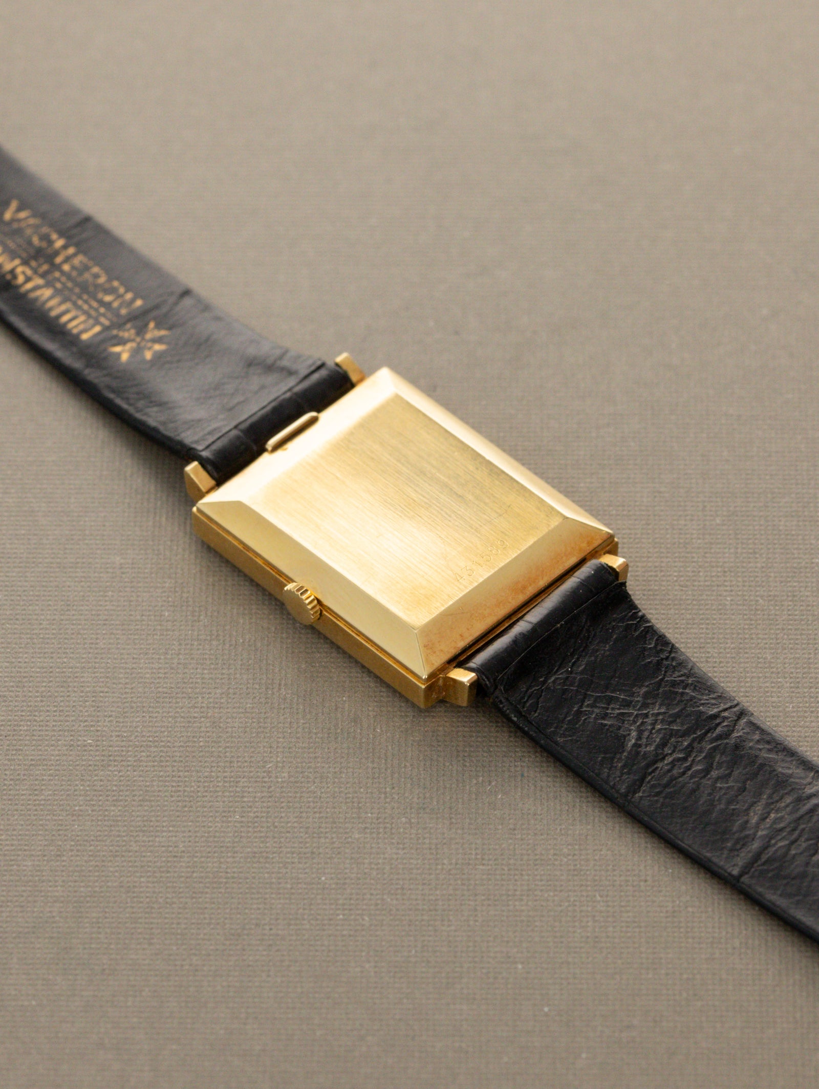 Vacheron Constantin Rectangular Dress Watch Ref. 7139 - 'Brushed' Silver Dial