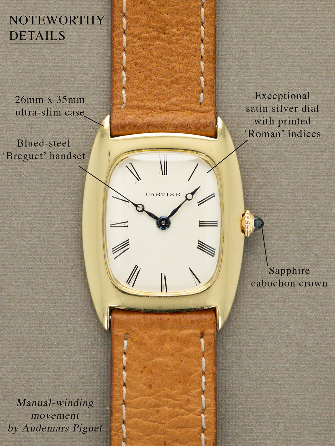 Cartier Ultra-Slim Dress Watch by Audemars Piguet
