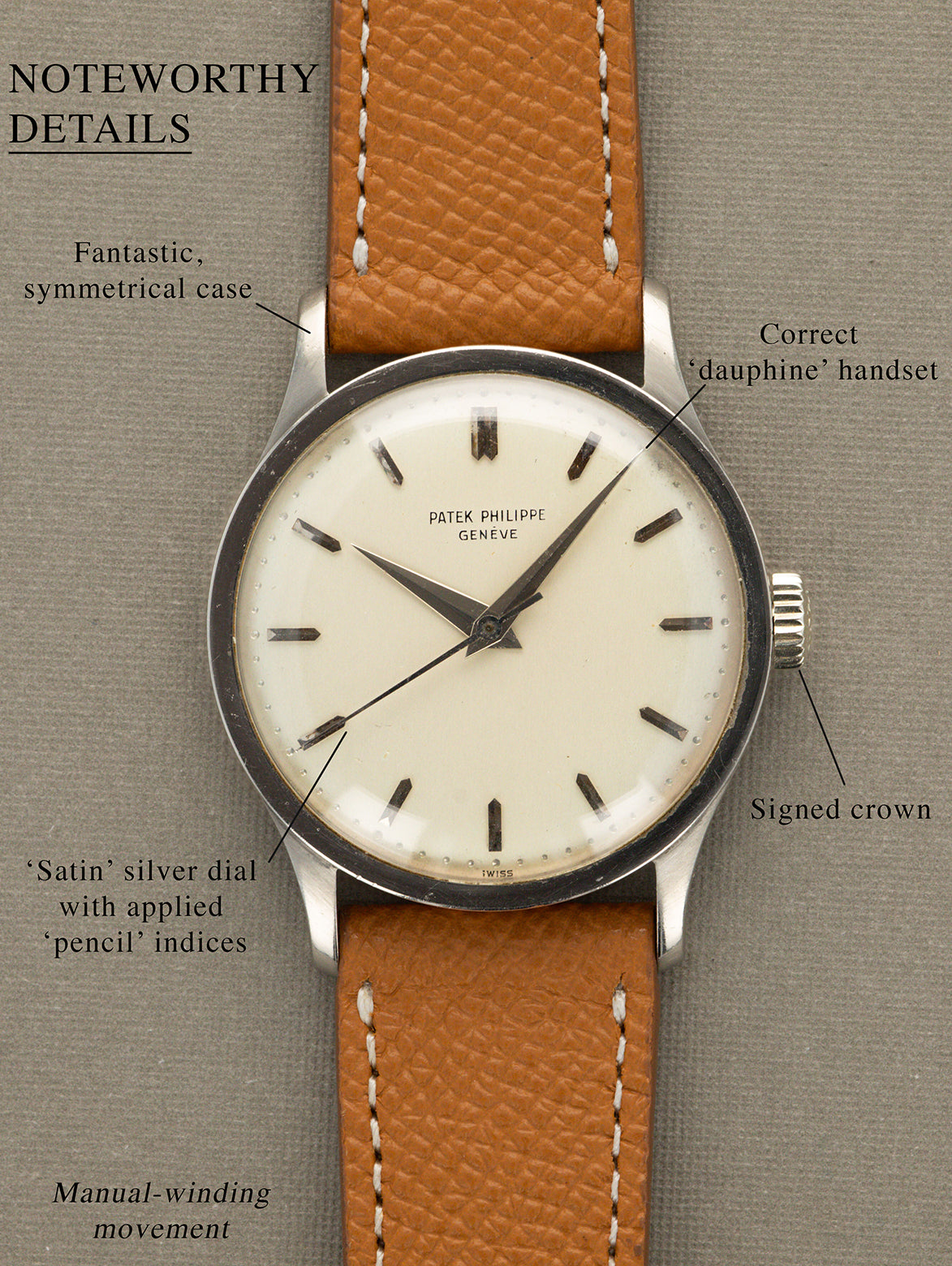 Patek Philippe Calatrava Ref. 570 - White Gold