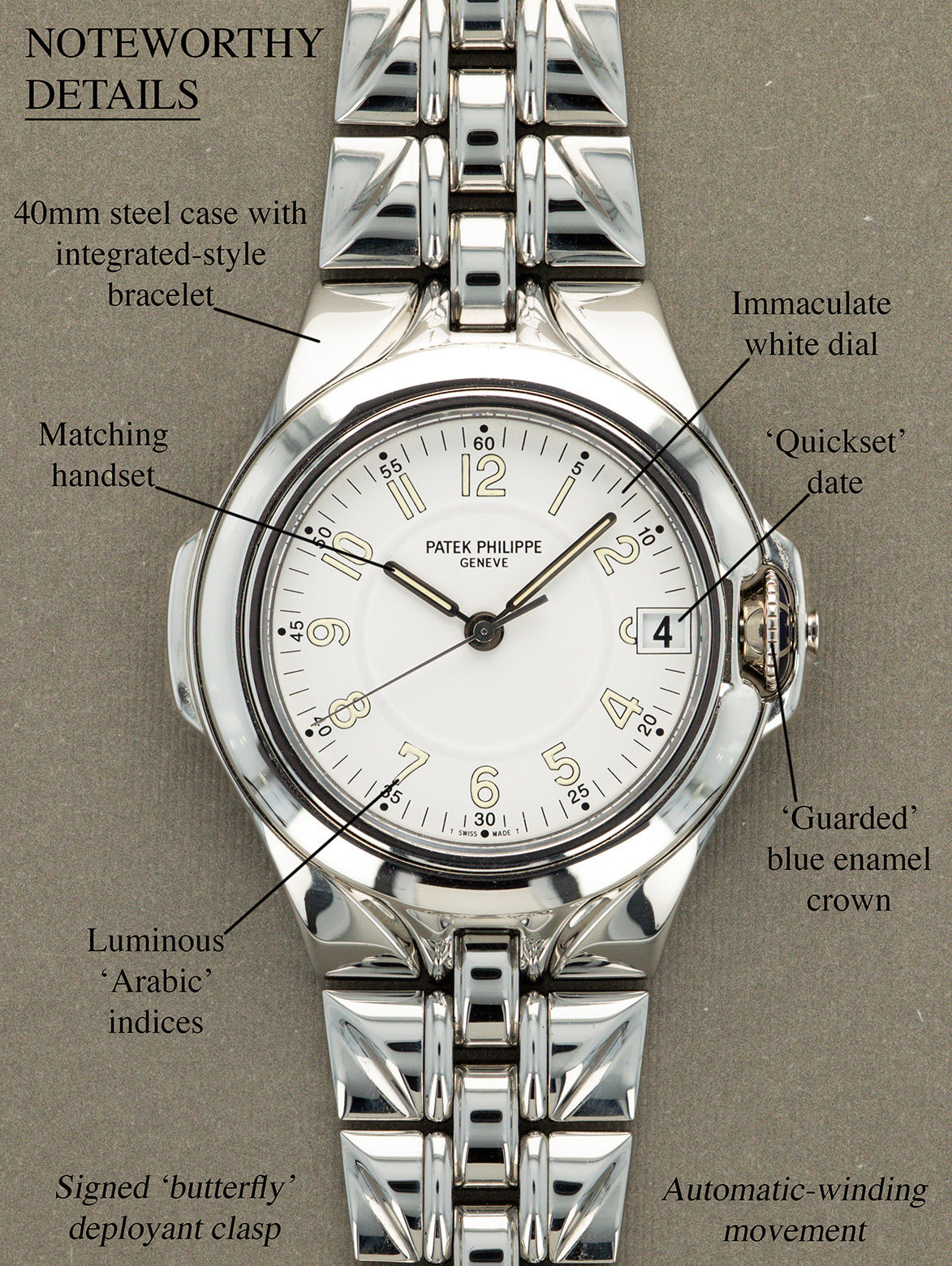 Patek Philippe Sculpture Ref. 5091/1A - 'Ice Sculpture' White Tritium Dial