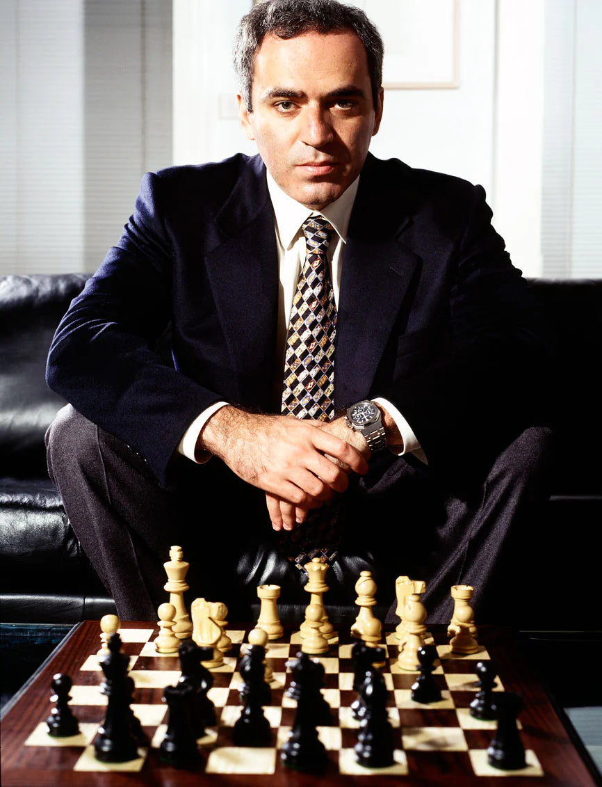 Audemars Piguet Royal Oak Chronograph Ref. 25860ST - 'Kasparov' Unpolished W/ Box & Papers