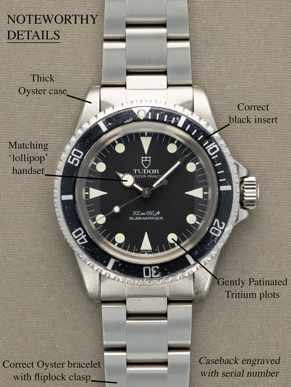 Tudor Submariner Ref. 94010 - 'RCN' Military Issued