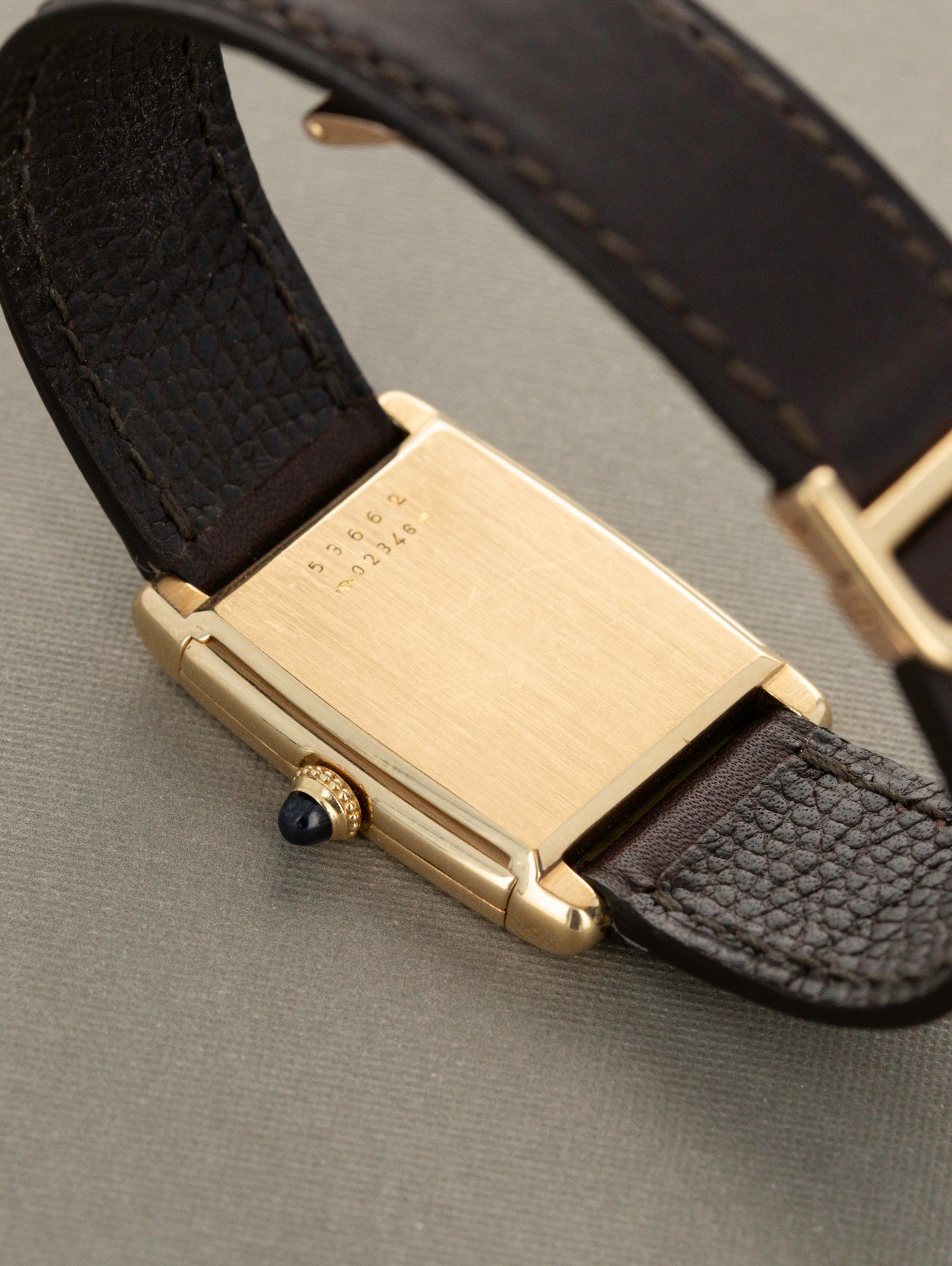 Cartier Tank Louis 'Reverso' - Paris Signed