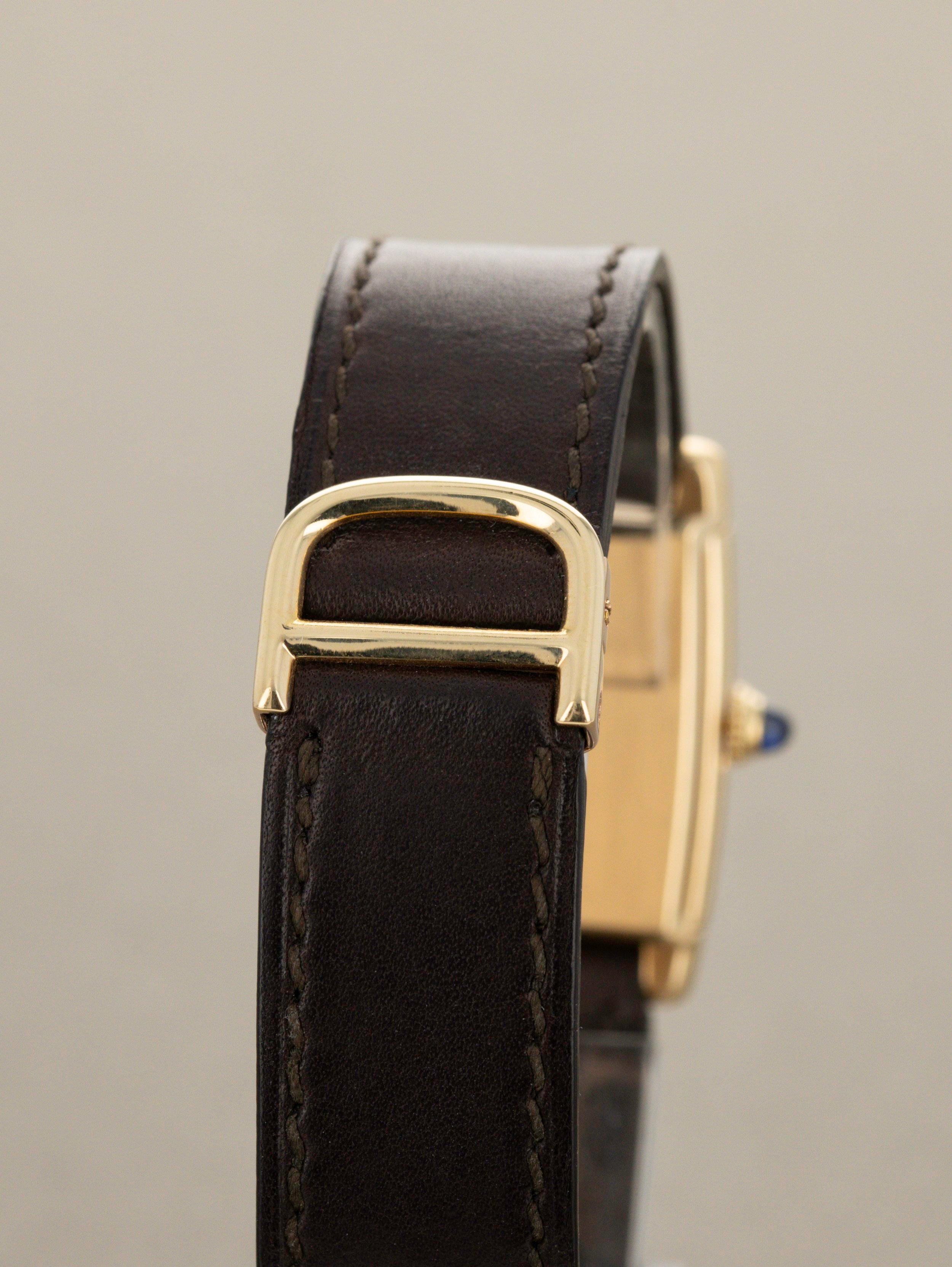 Cartier Tank Louis 'Reverso' - Paris Signed