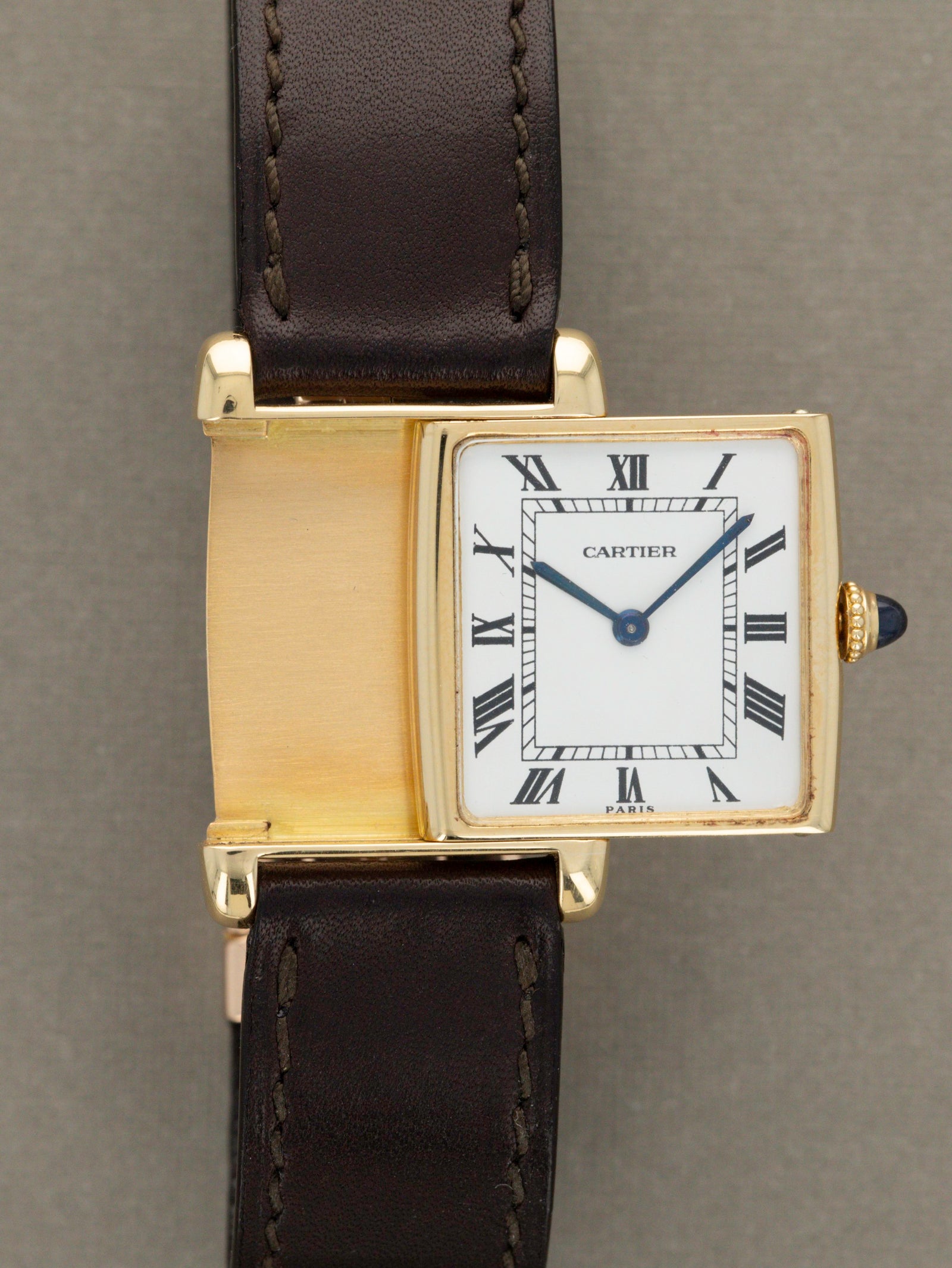 Cartier Tank Louis 'Reverso' - Paris Signed