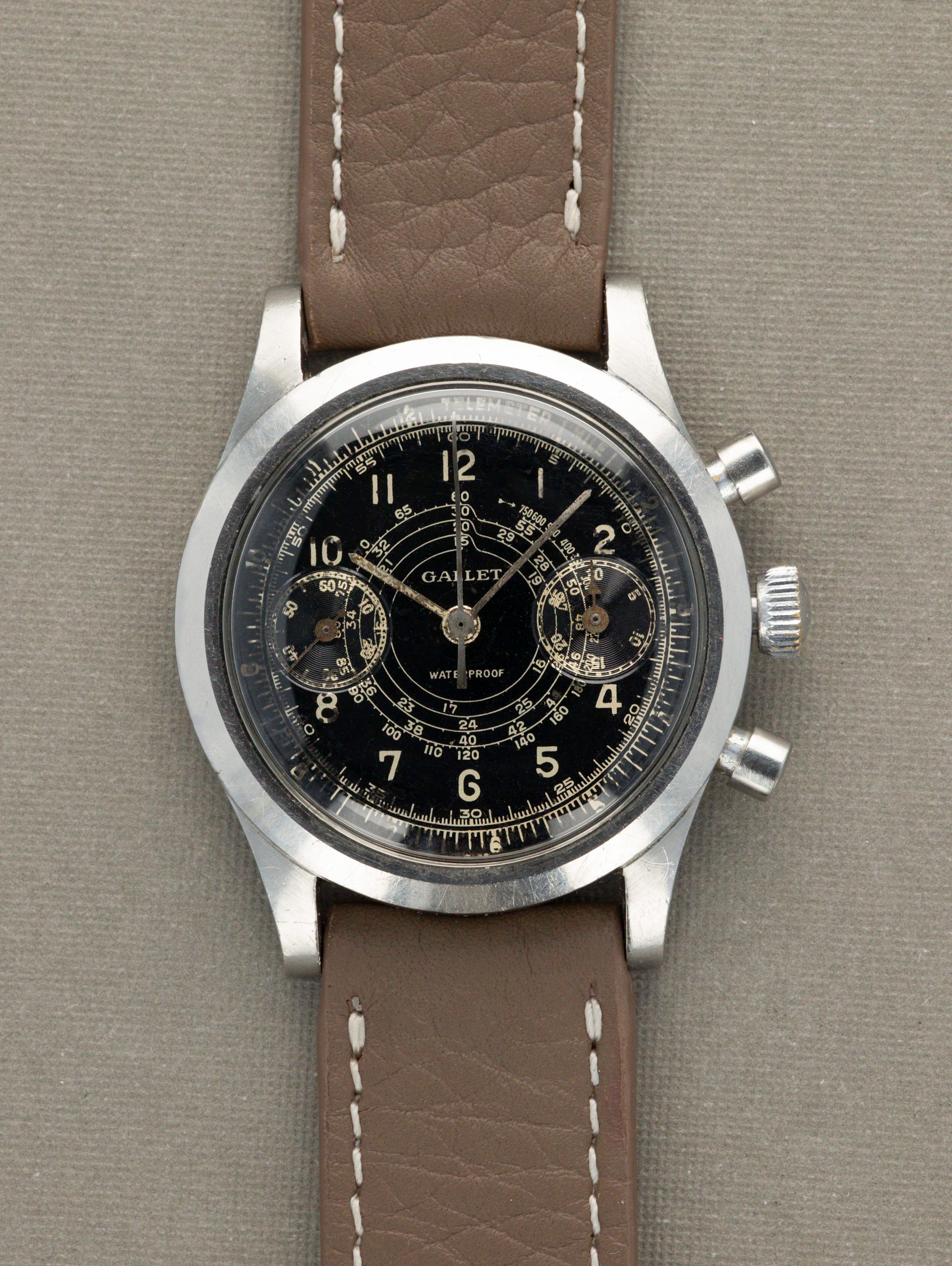 Gallet MultiChron  30M Chronograph - 'Clamshell' Case