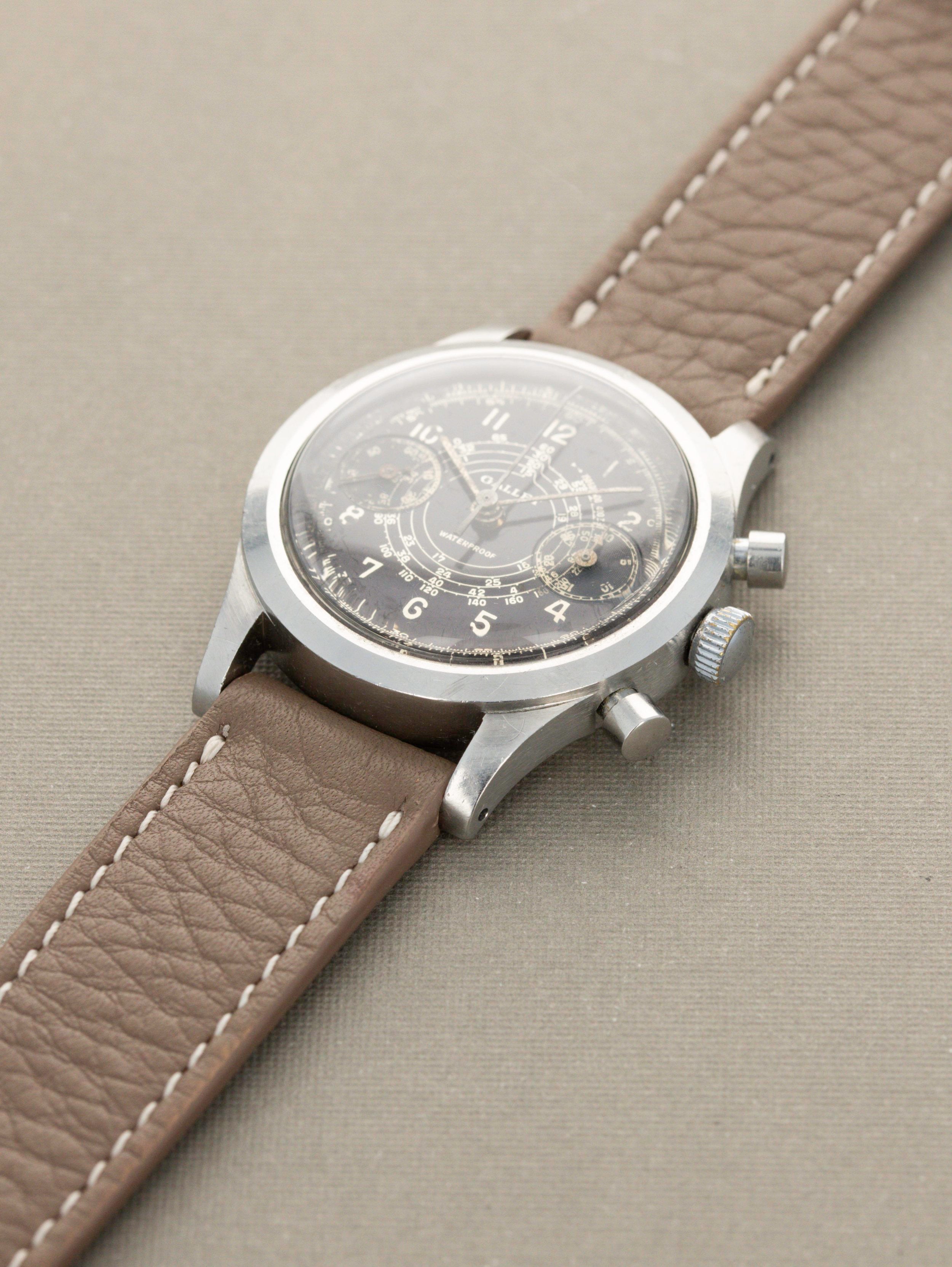 Gallet MultiChron 30M Chronograph - 'Clamshell' Case