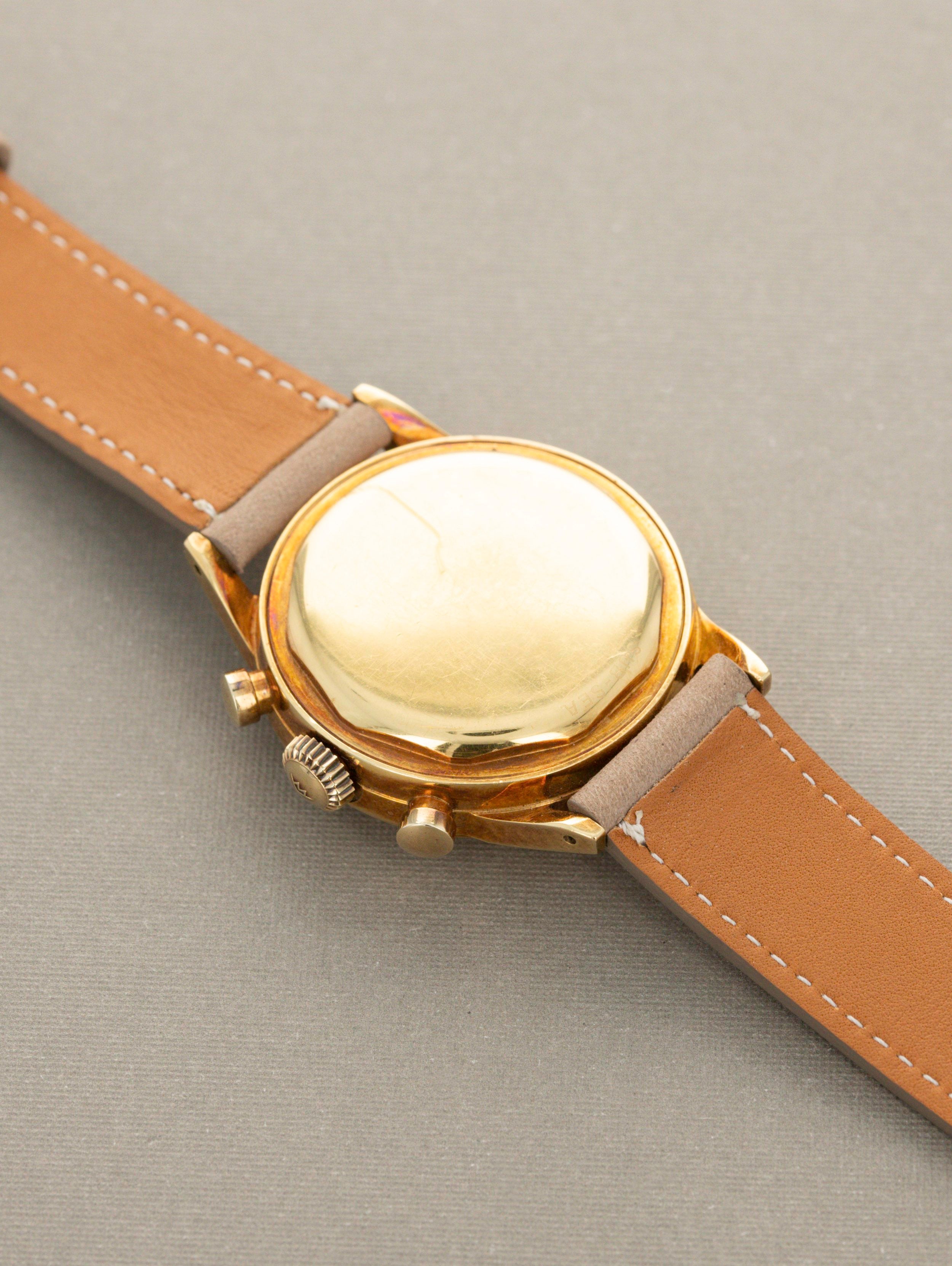 Movado M95 Chronograph - 18K Solid Gold