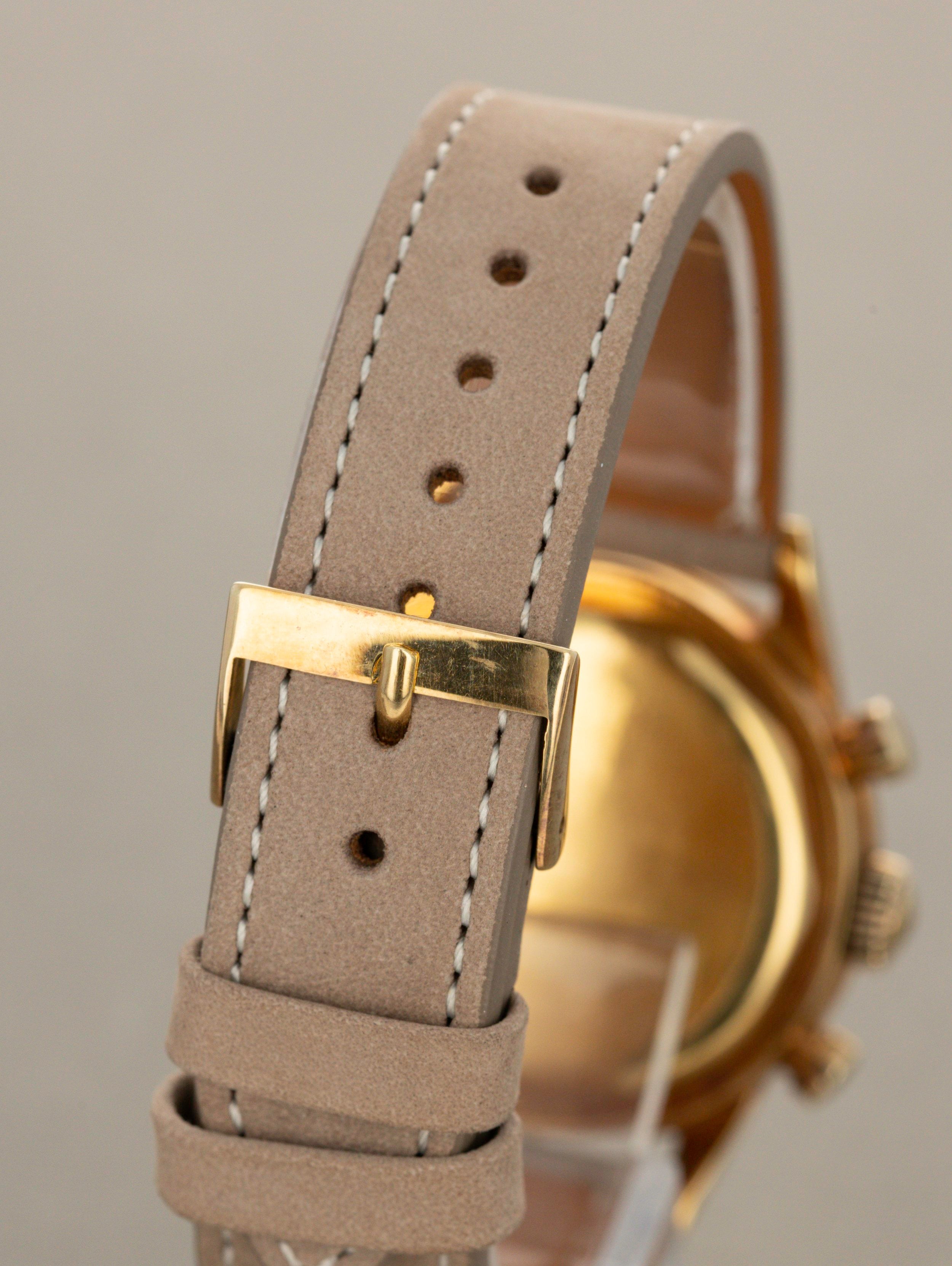 Movado M95 Chronograph - 18K Solid Gold