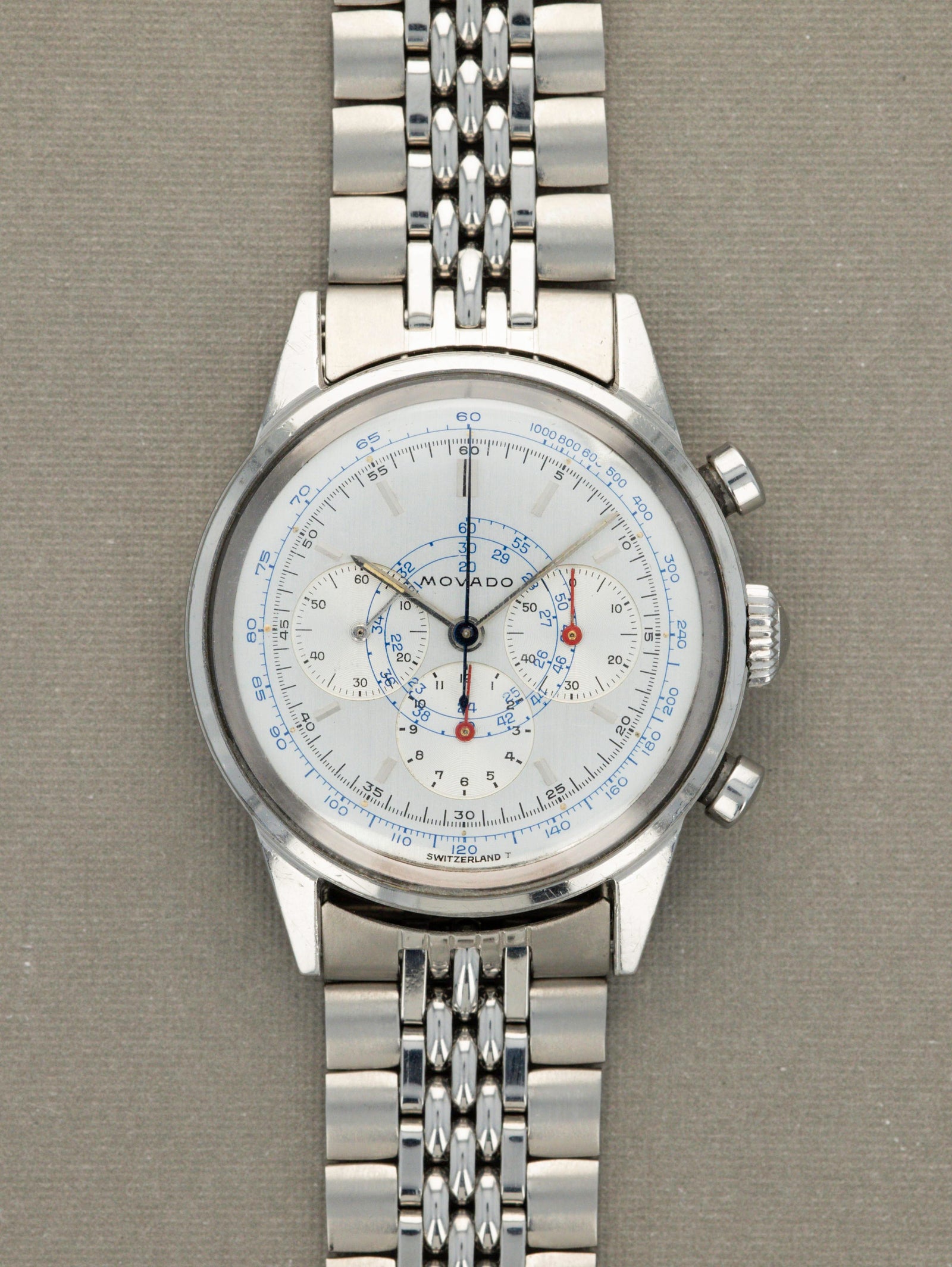 Movado M95 Silver Snail Dial