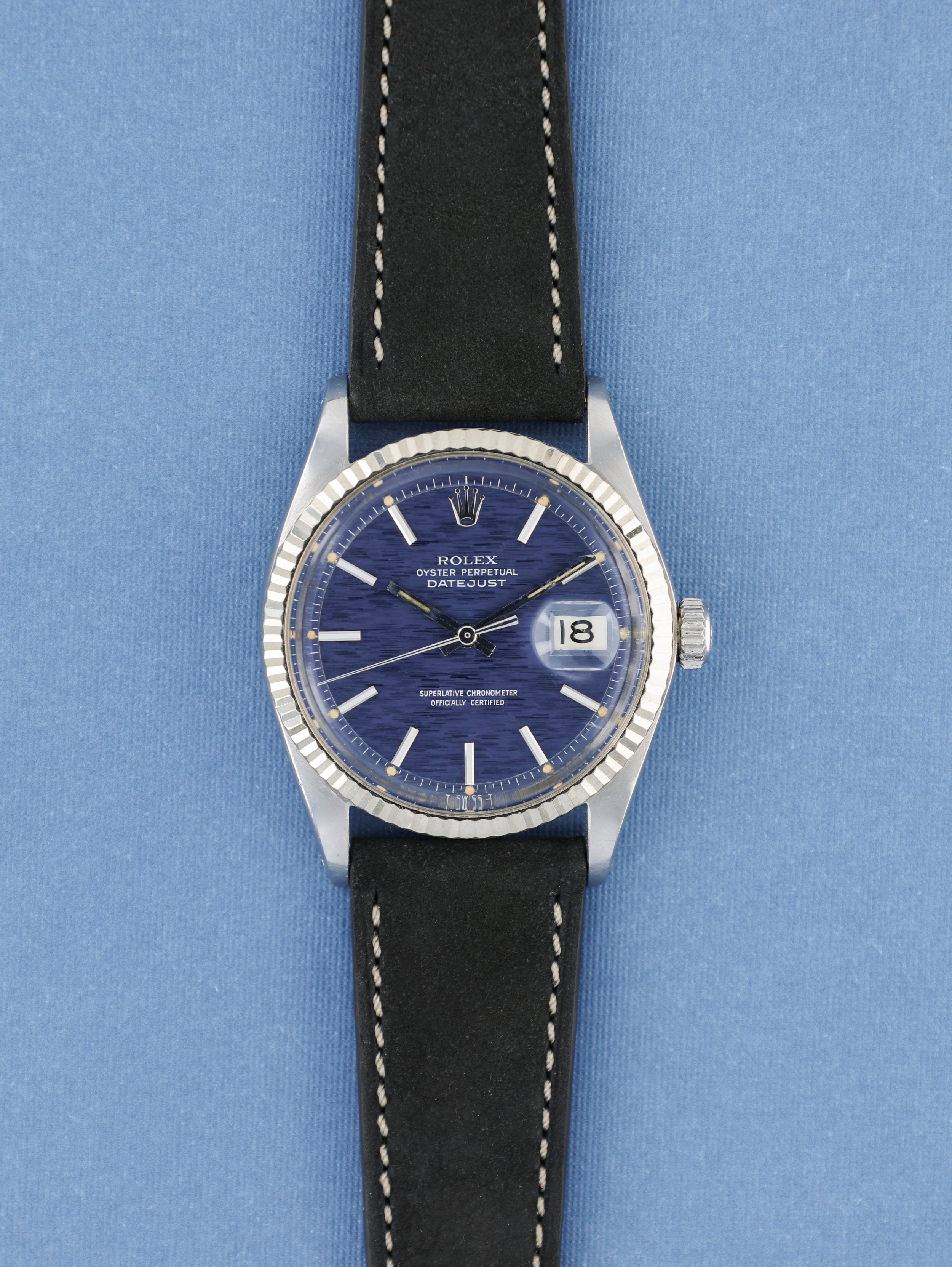 Granite Molequin x Oliver and Clarke Watch Strap