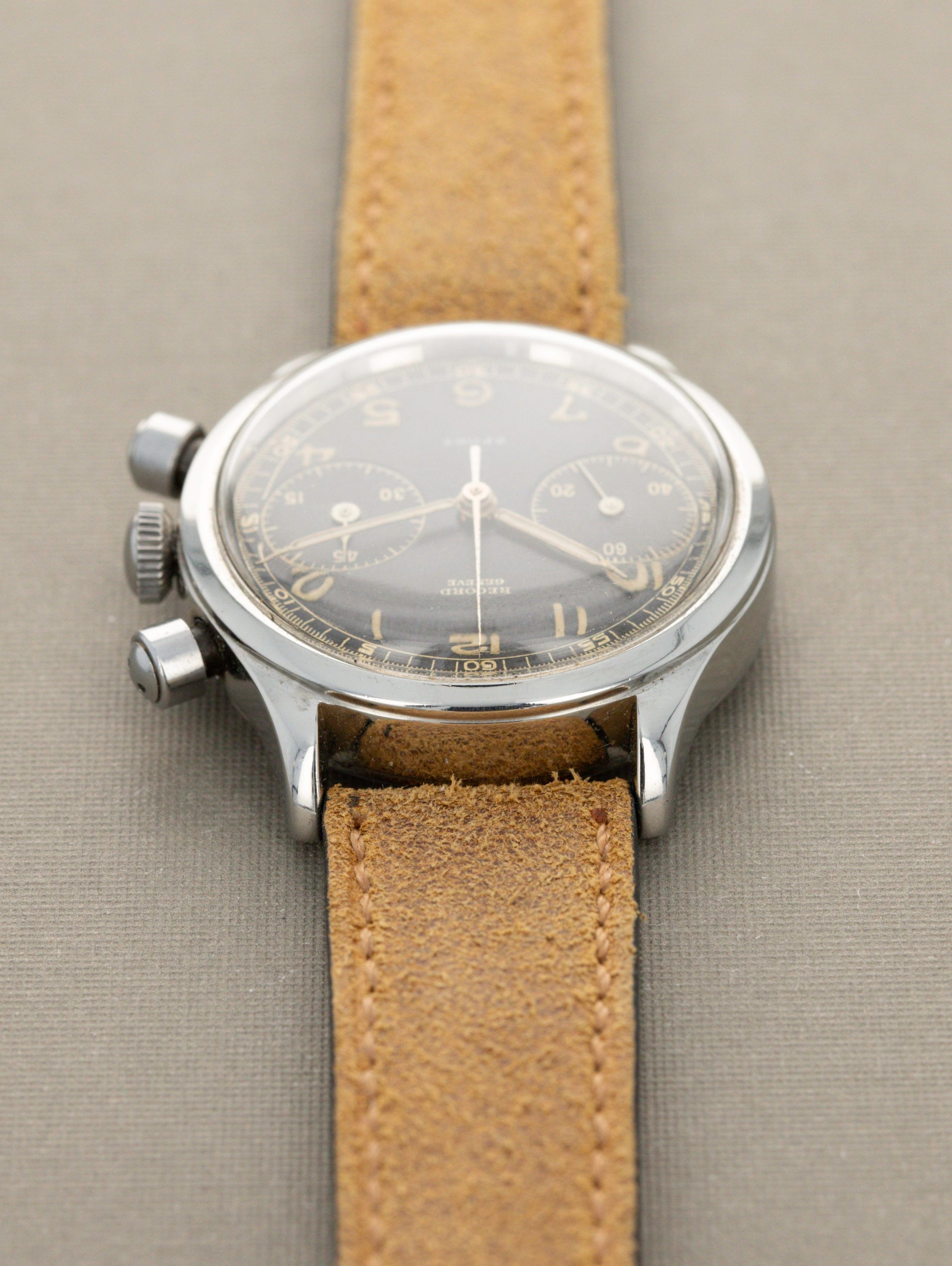 Record Waterproof Gilt Chronograph