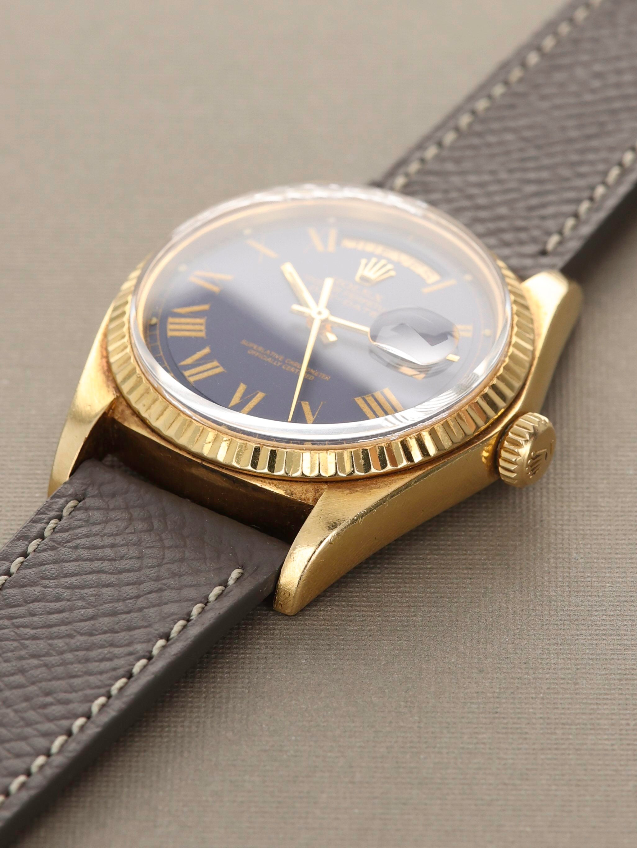 Rolex Day-Date Ref. 1803 Blue Buckley