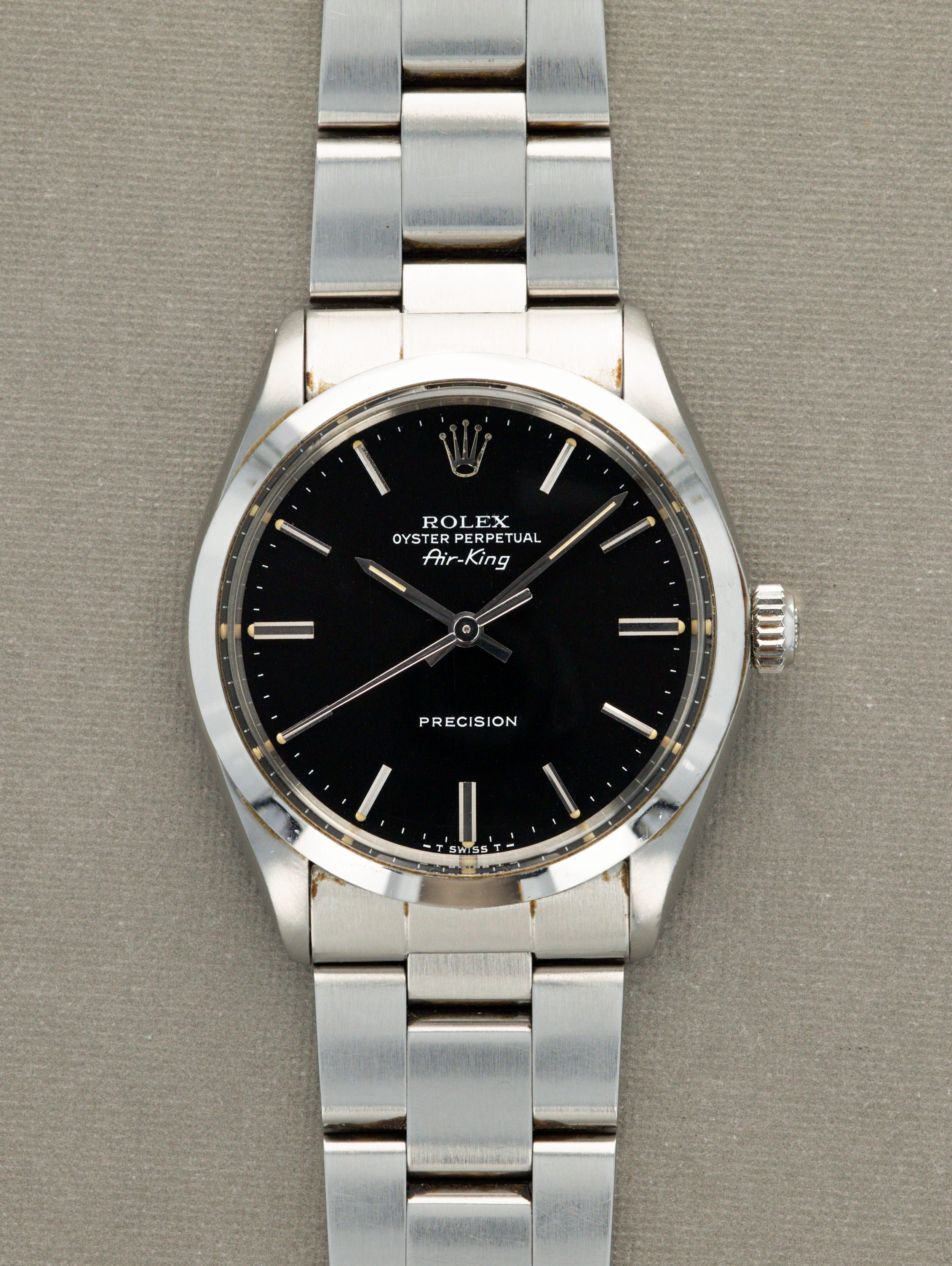 Rolex Air-King Ref. 5500 - Gloss Black