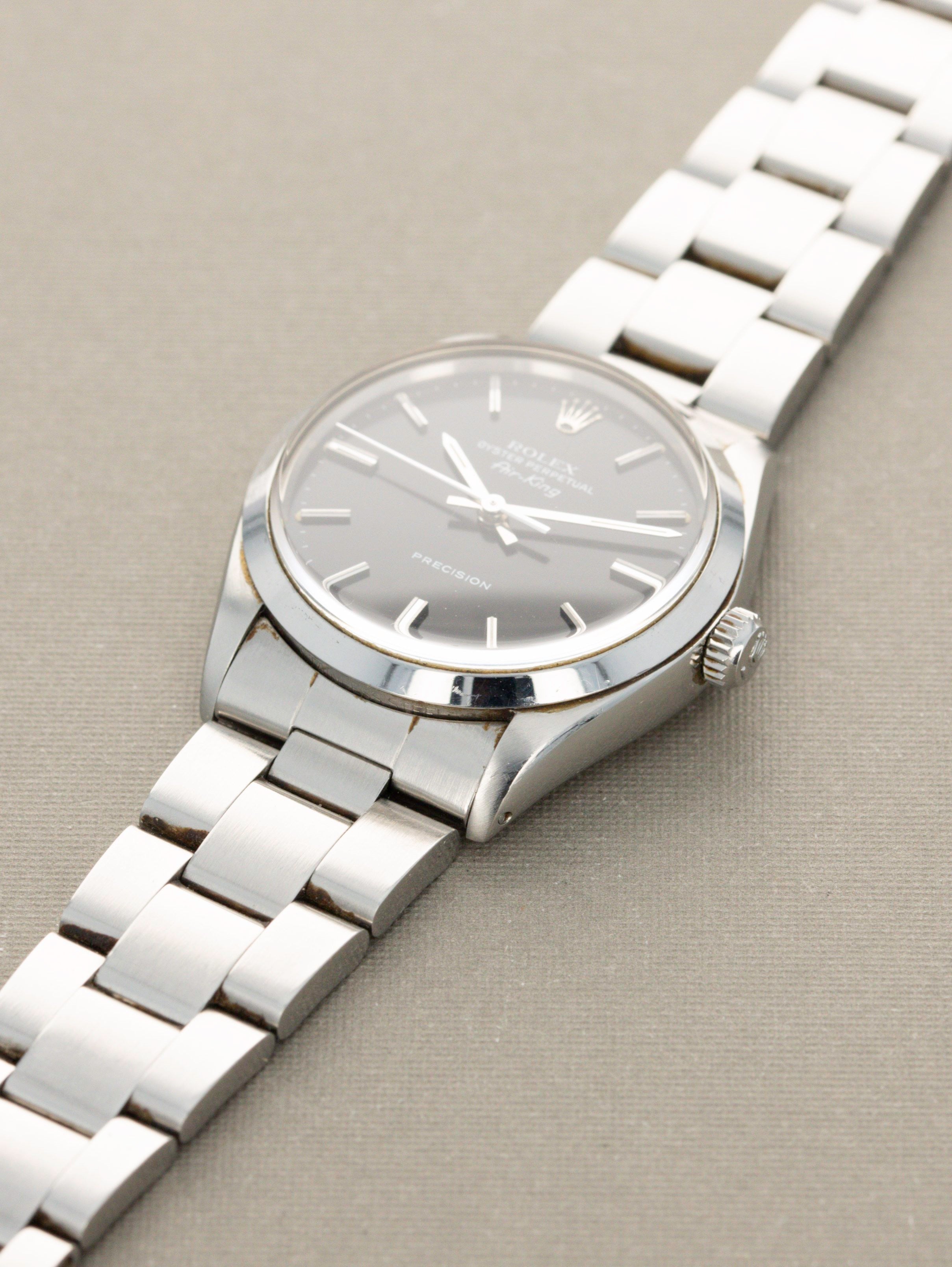Rolex Air-King Ref. 5500 - Gloss Black