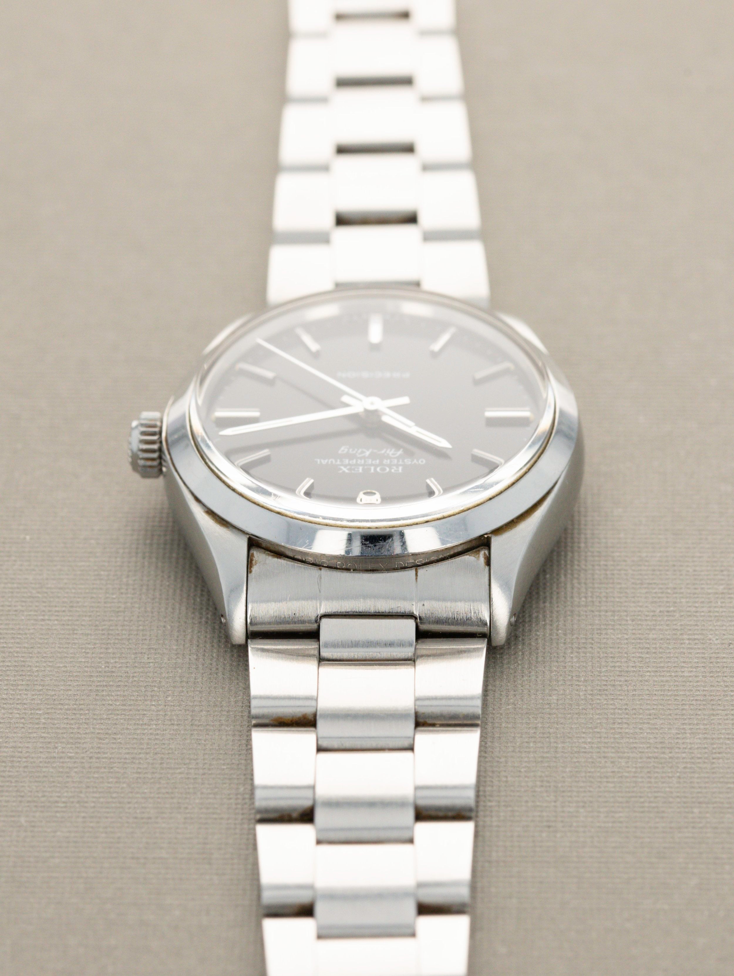 Rolex Air-King Ref. 5500 - Gloss Black