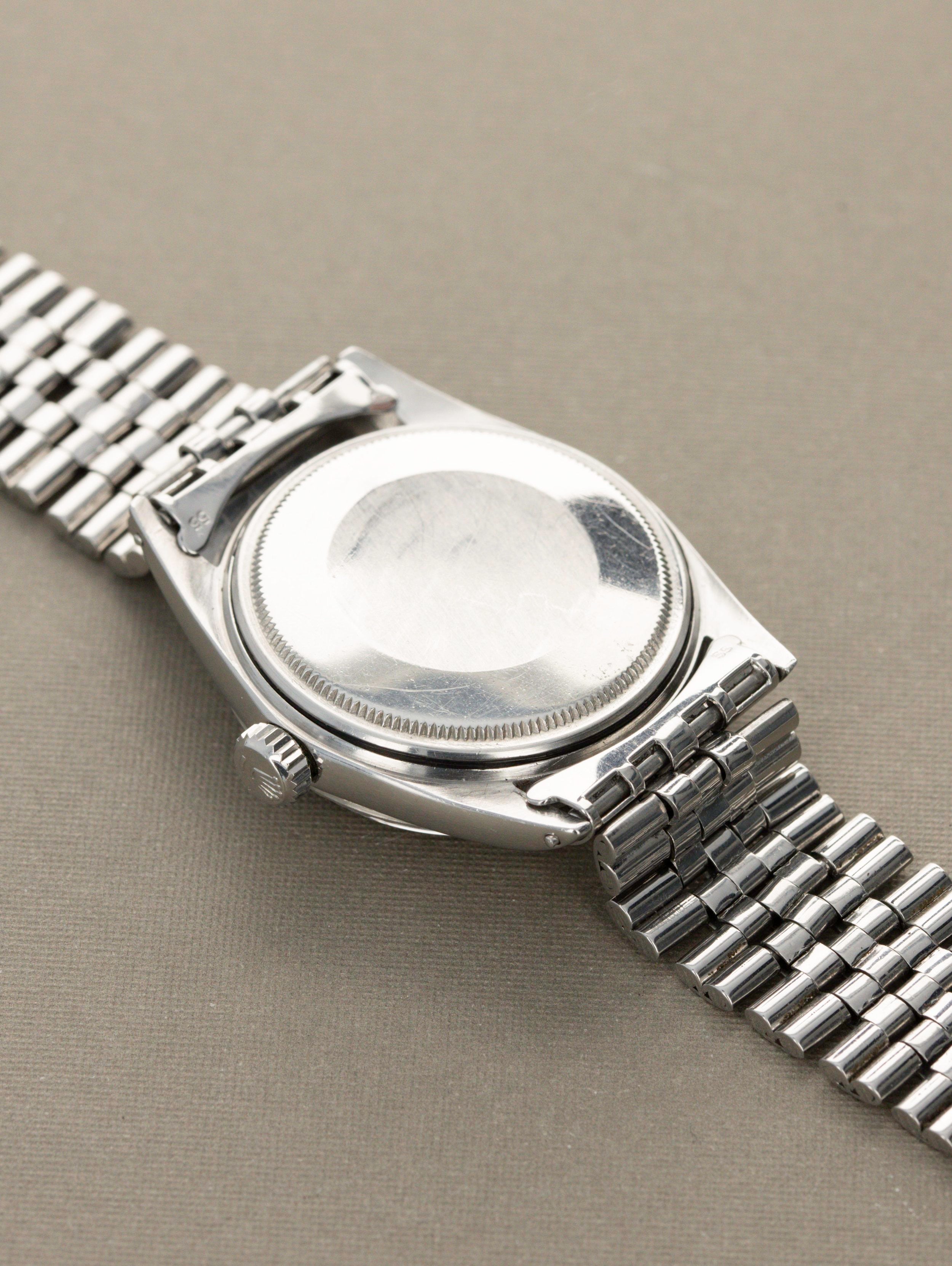 Rolex Datejust Ref. 1603 - Matte Black Dial