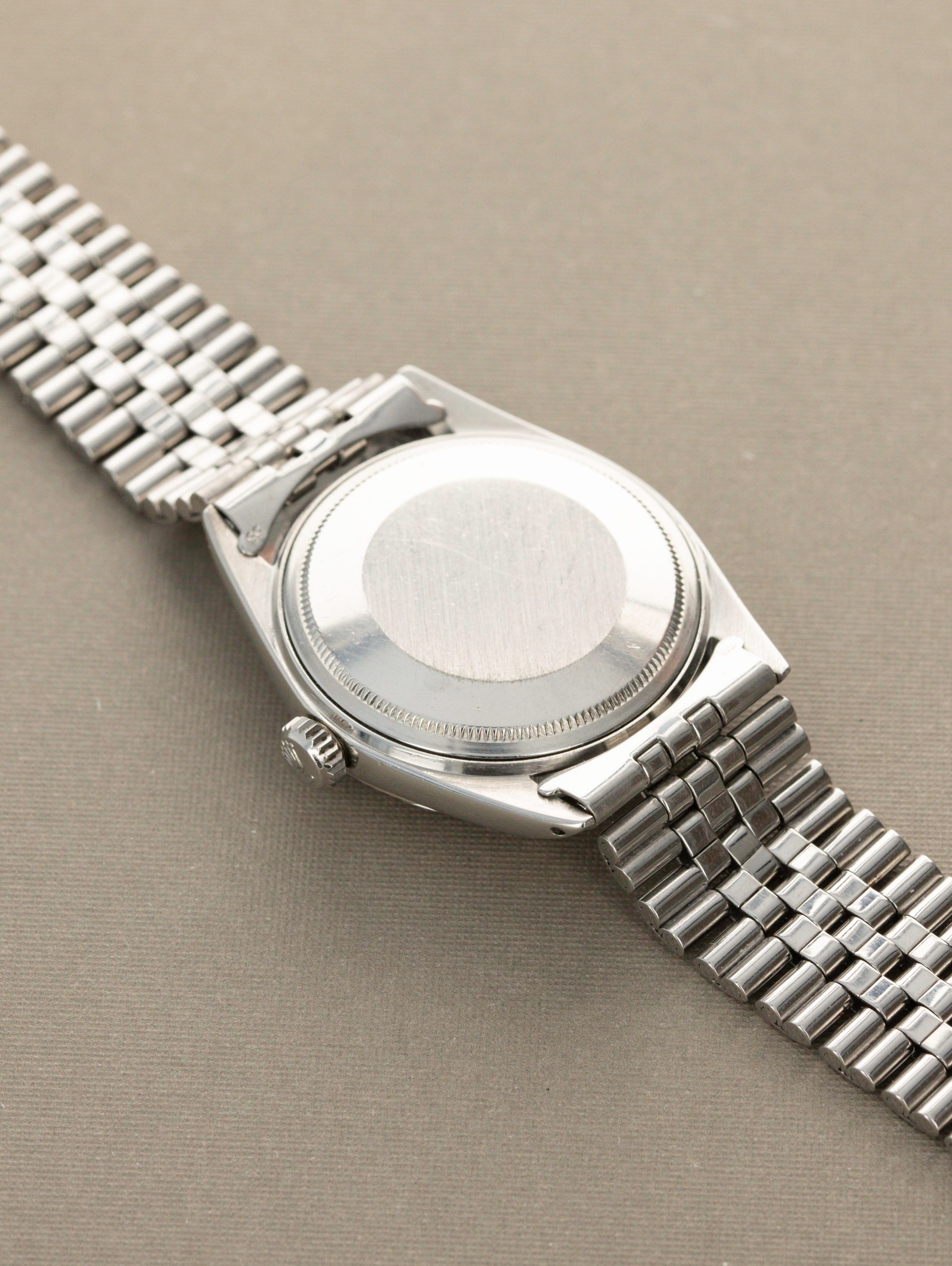 Rolex Datejust Ref. 1601 - Glossy Black Dial