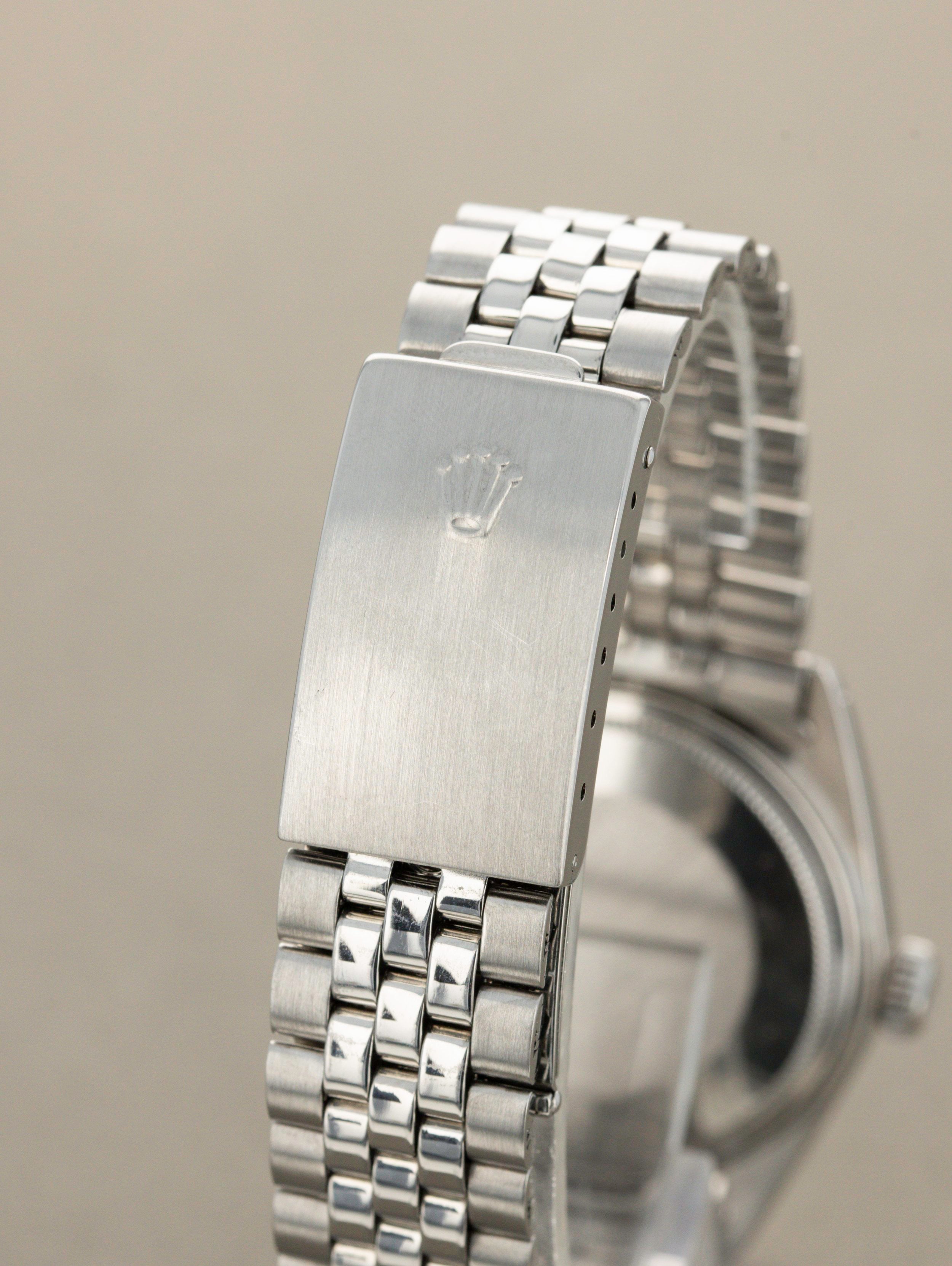 Rolex Datejust Ref. 1601 - Glossy Black Dial