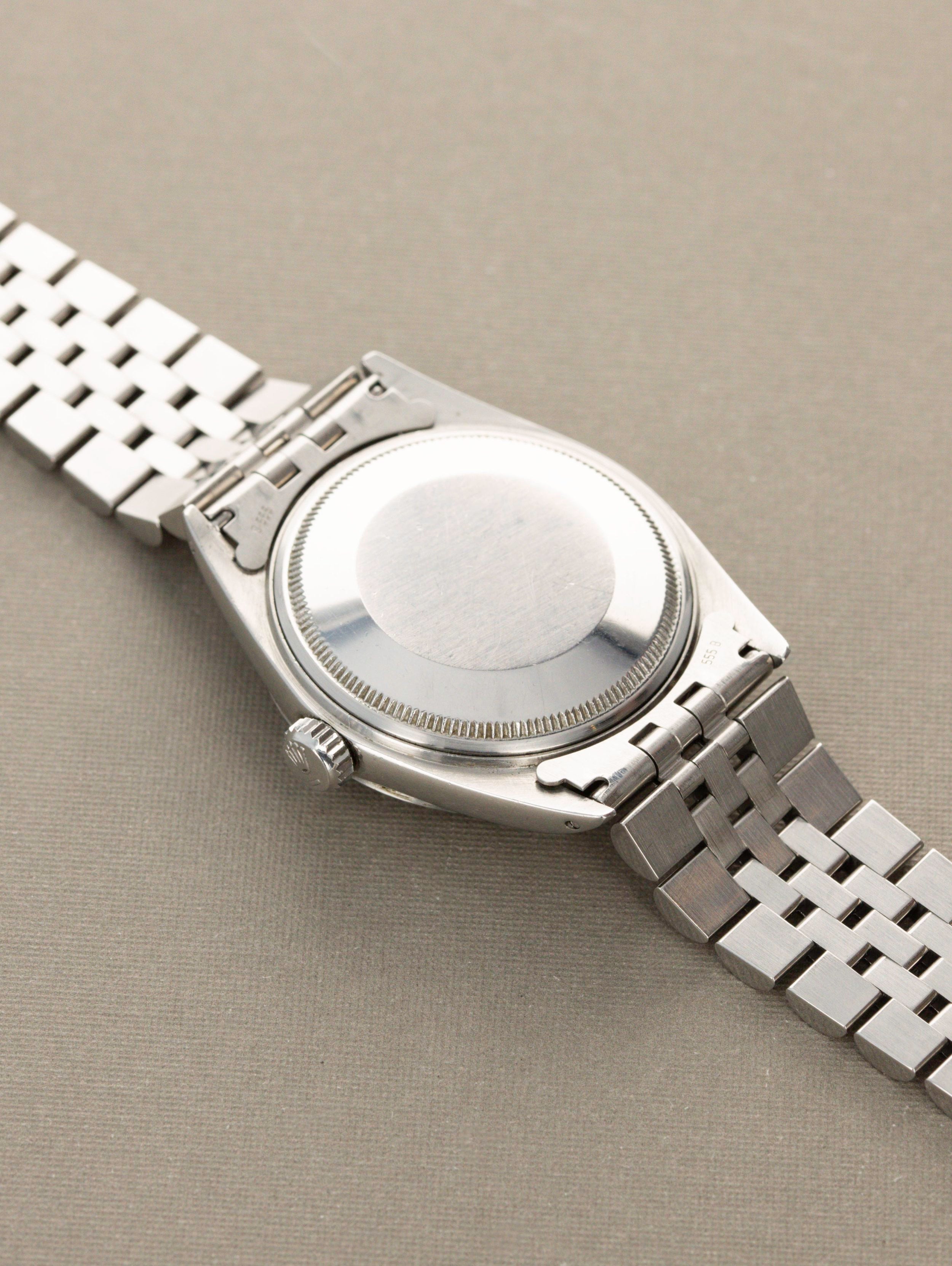 Rolex Datejust Ref. 1603 - Black Confetti Dial