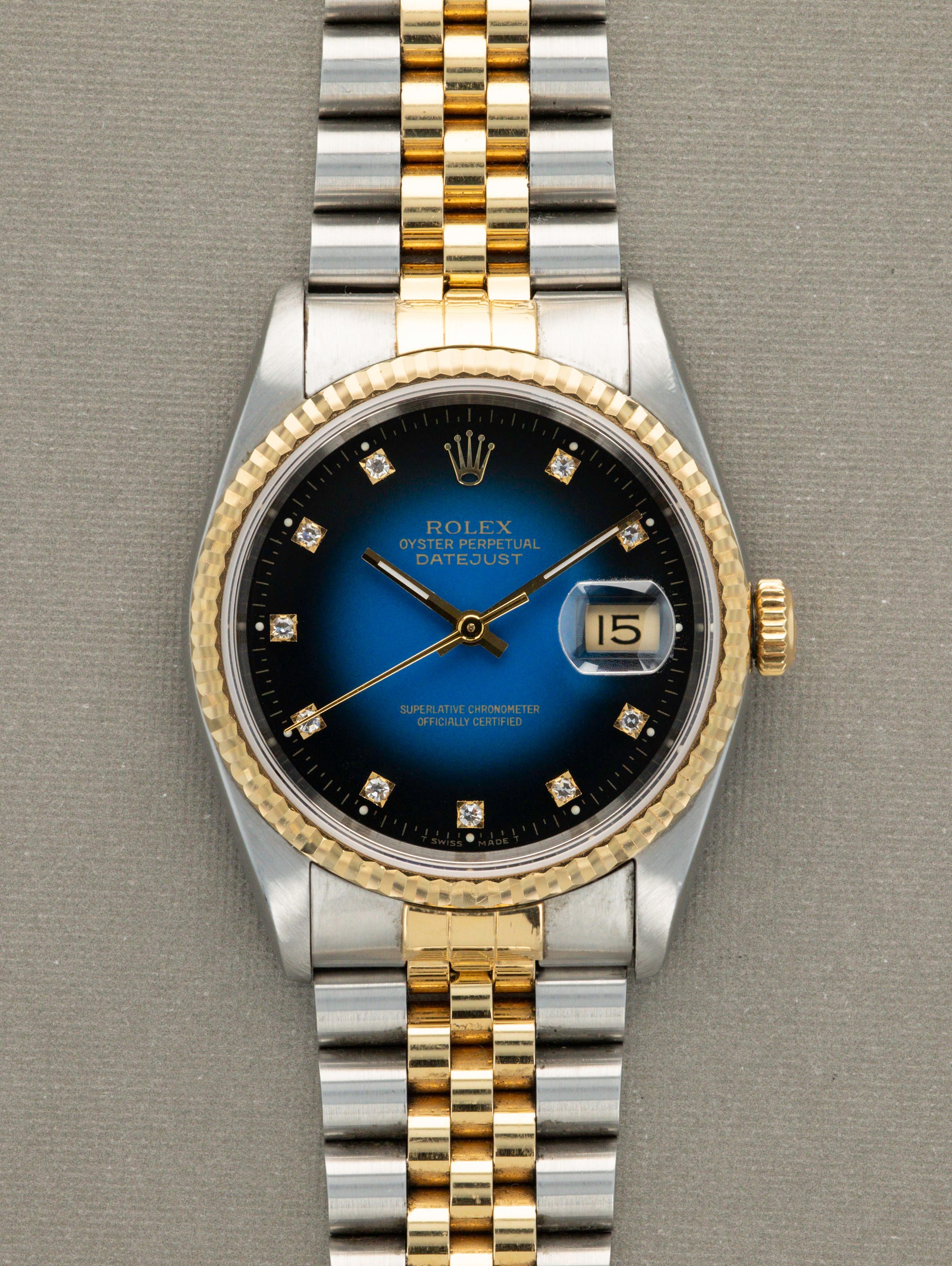 Rolex Datejust Ref. 16233 - Diamond Dial 'Vignette'