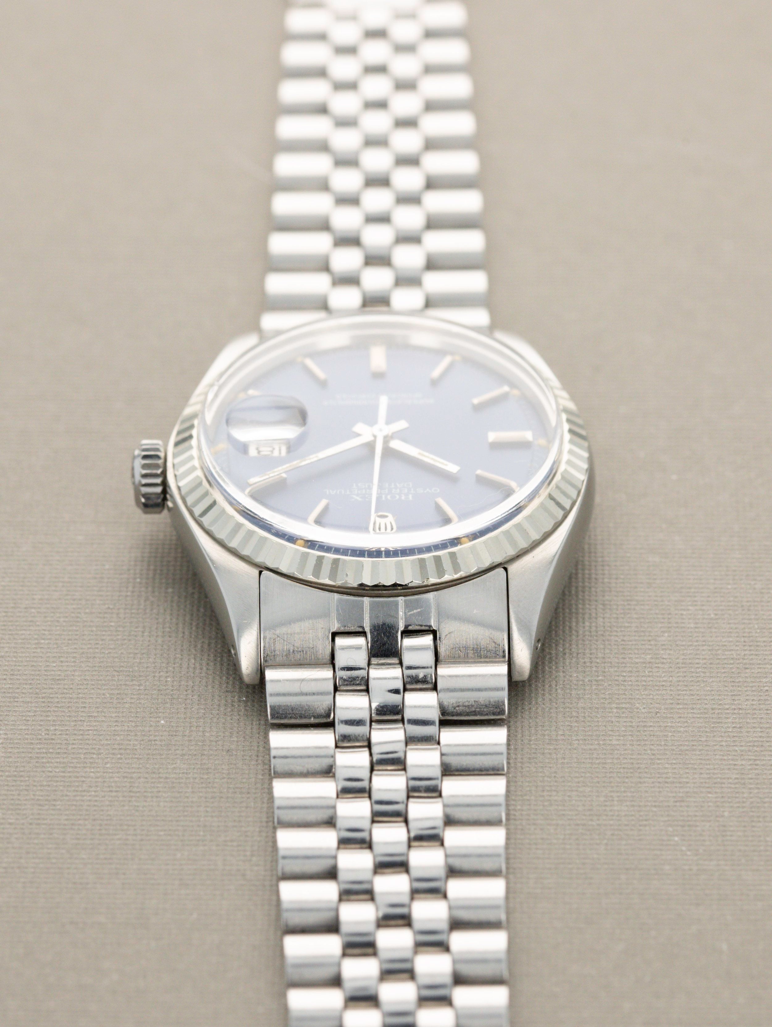 Rolex Datejust Ref. 1601 - Blue Sigma Dial