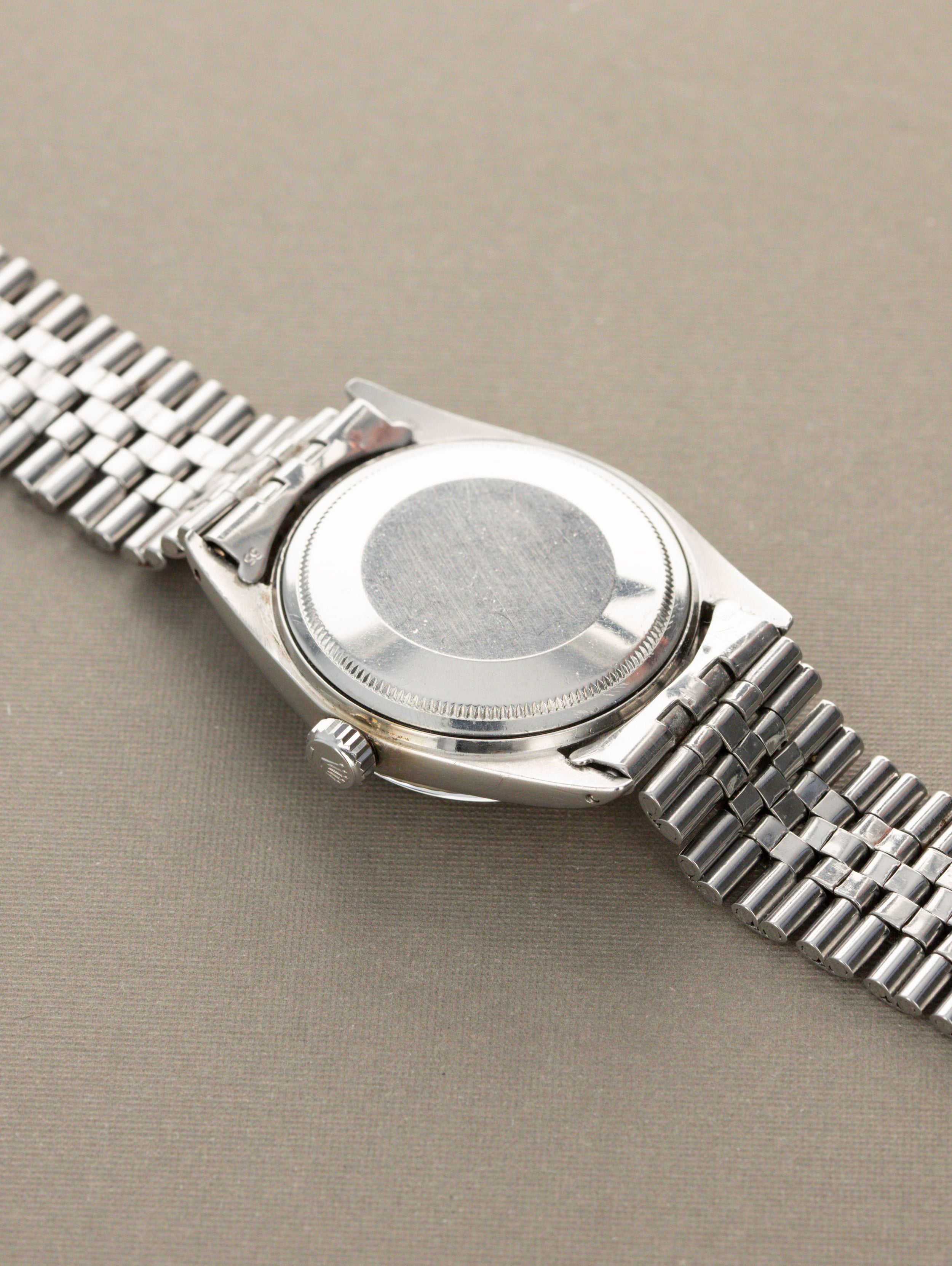Rolex Datejust Ref. 1601 - Blue Mosaic Dial