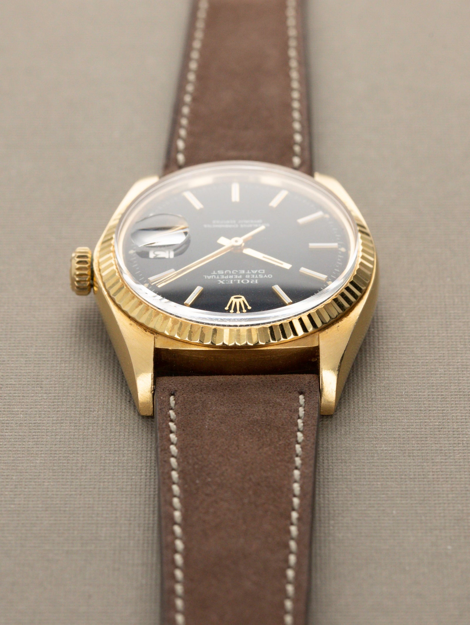 Rolex Datejust Ref. 1601 18k Confetti W/ Papers