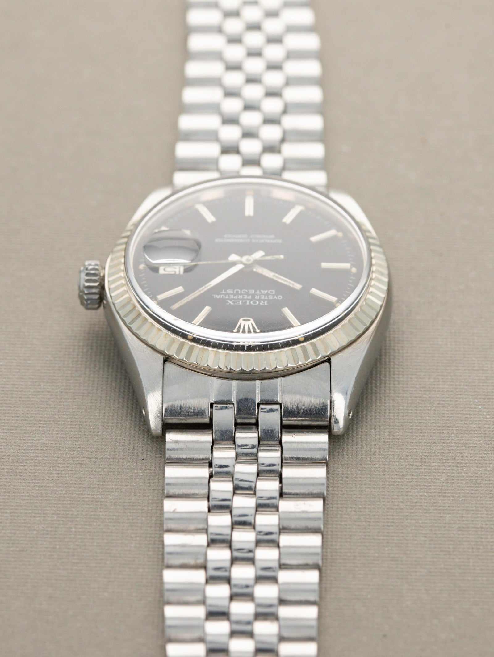Rolex Datejust Ref. 1601 - Black 'Confetti' Dial