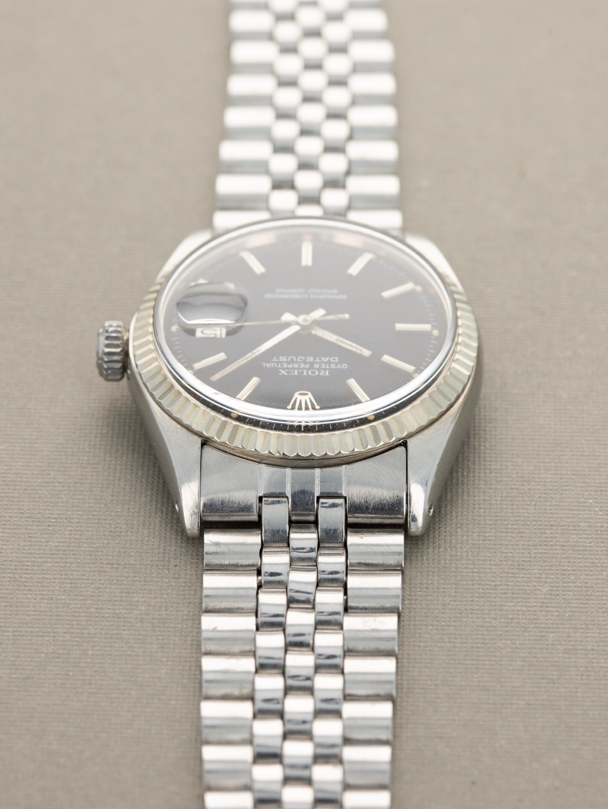 Rolex Datejust Ref. 1601 - Black 'Confetti' Dial