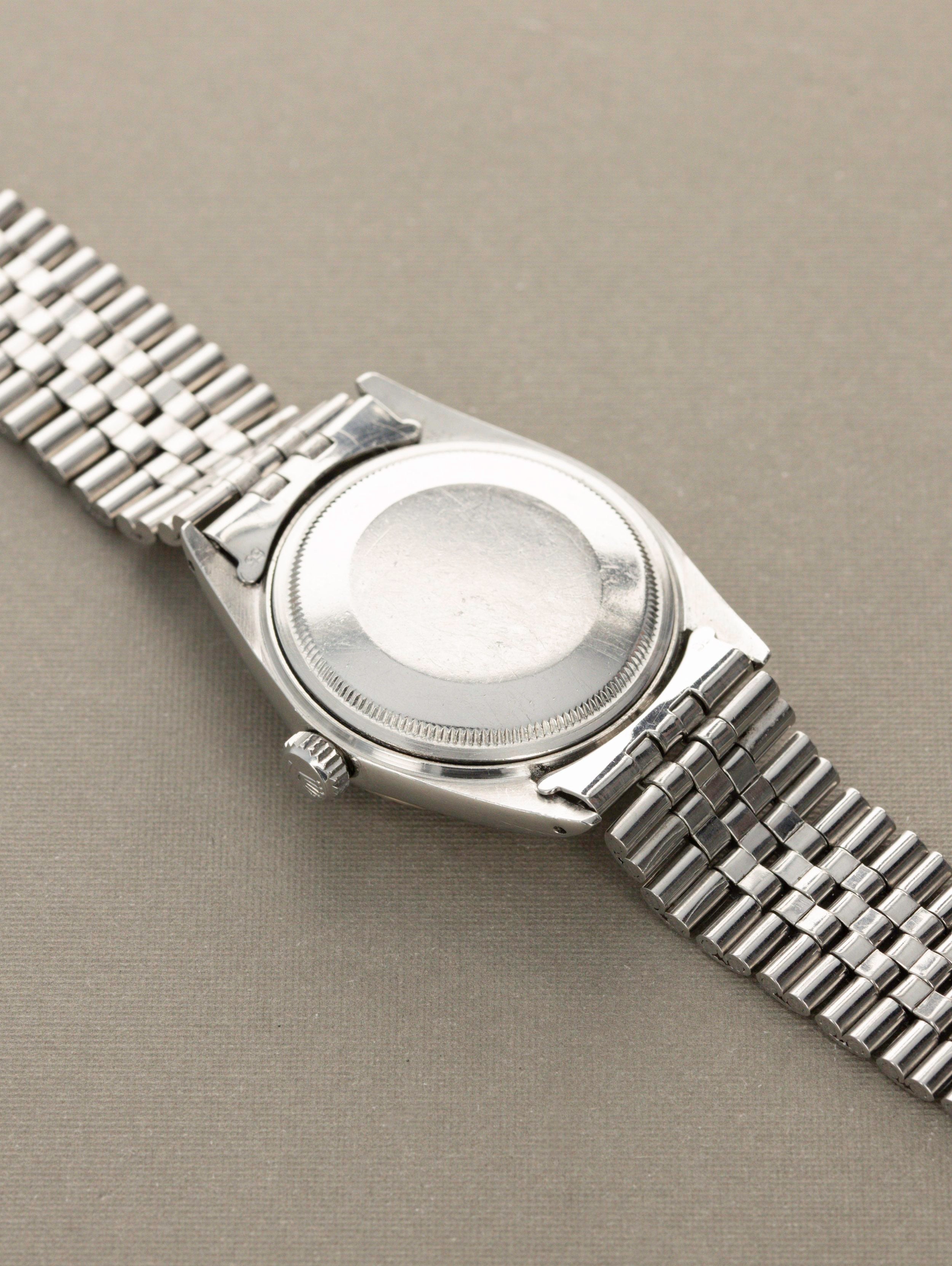 Rolex Datejust Ref. 1601 - Black 'Confetti' Dial