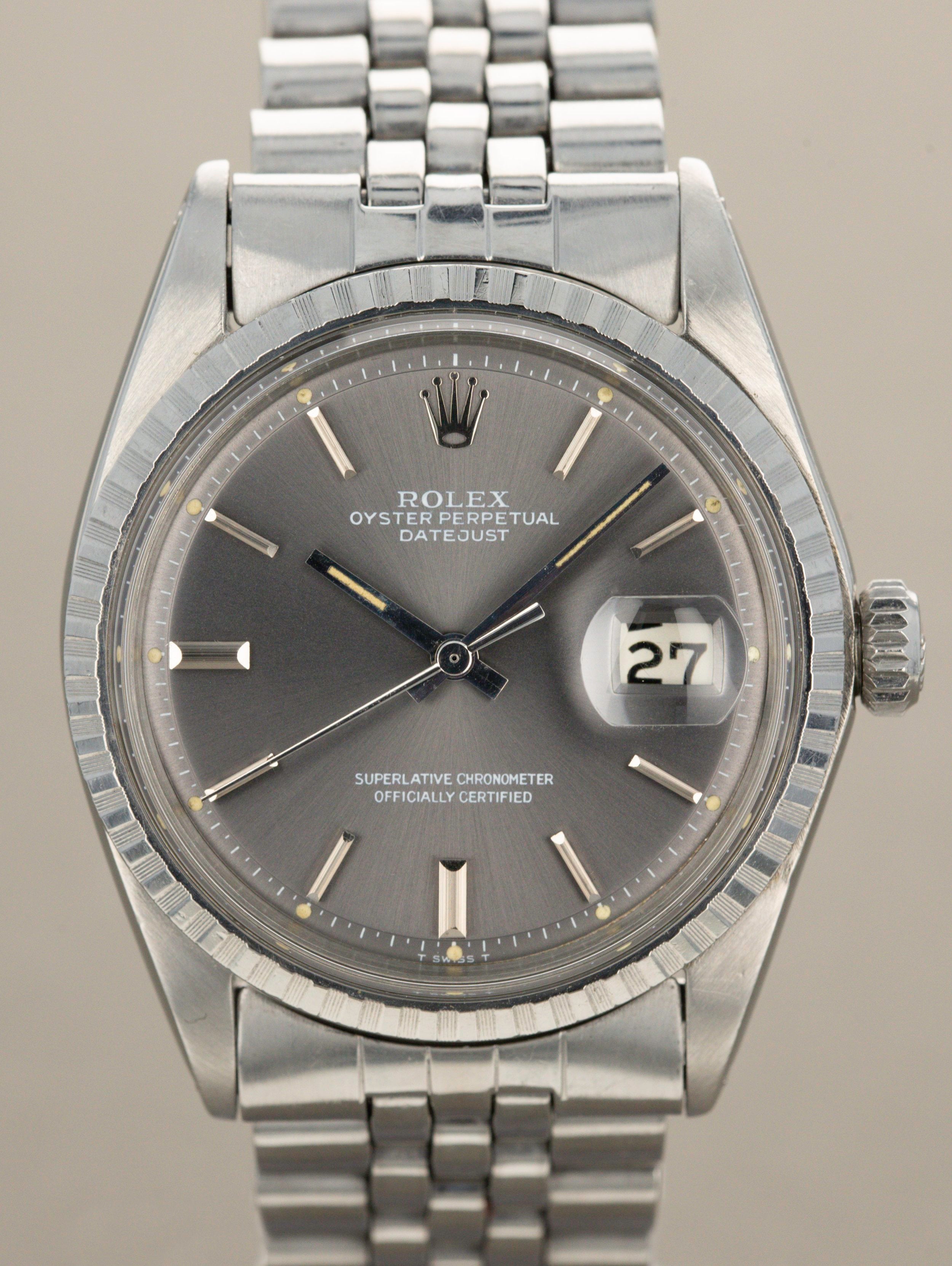 Rolex Datejust Ref. 1603 - Grey Sunburst