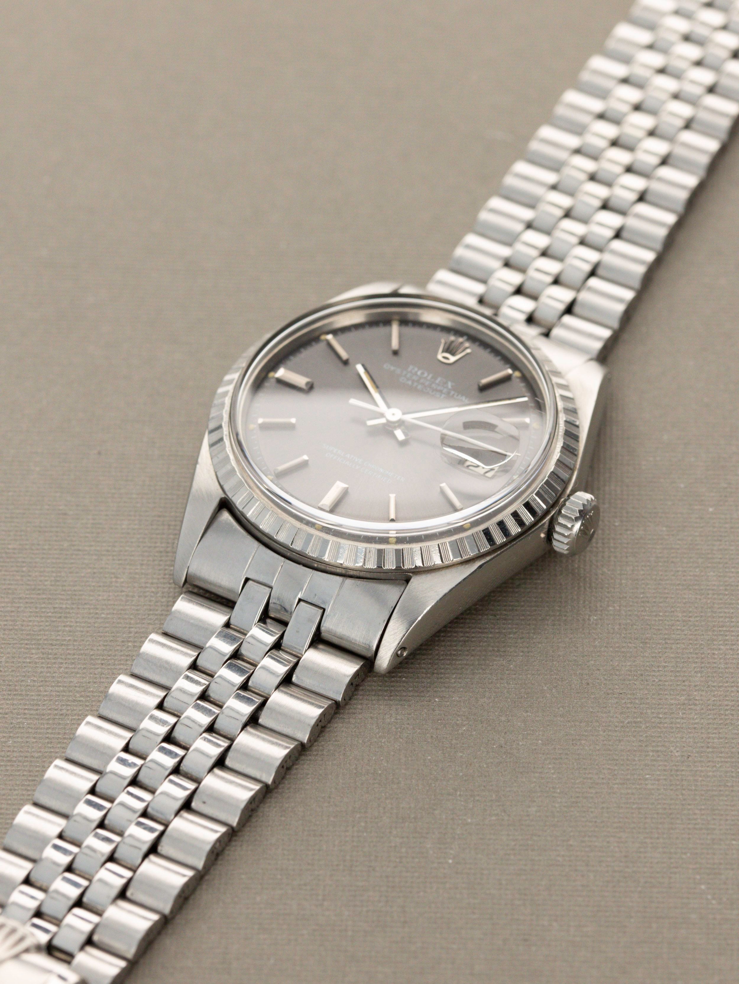 Rolex Datejust Ref. 1603 - Grey Sunburst